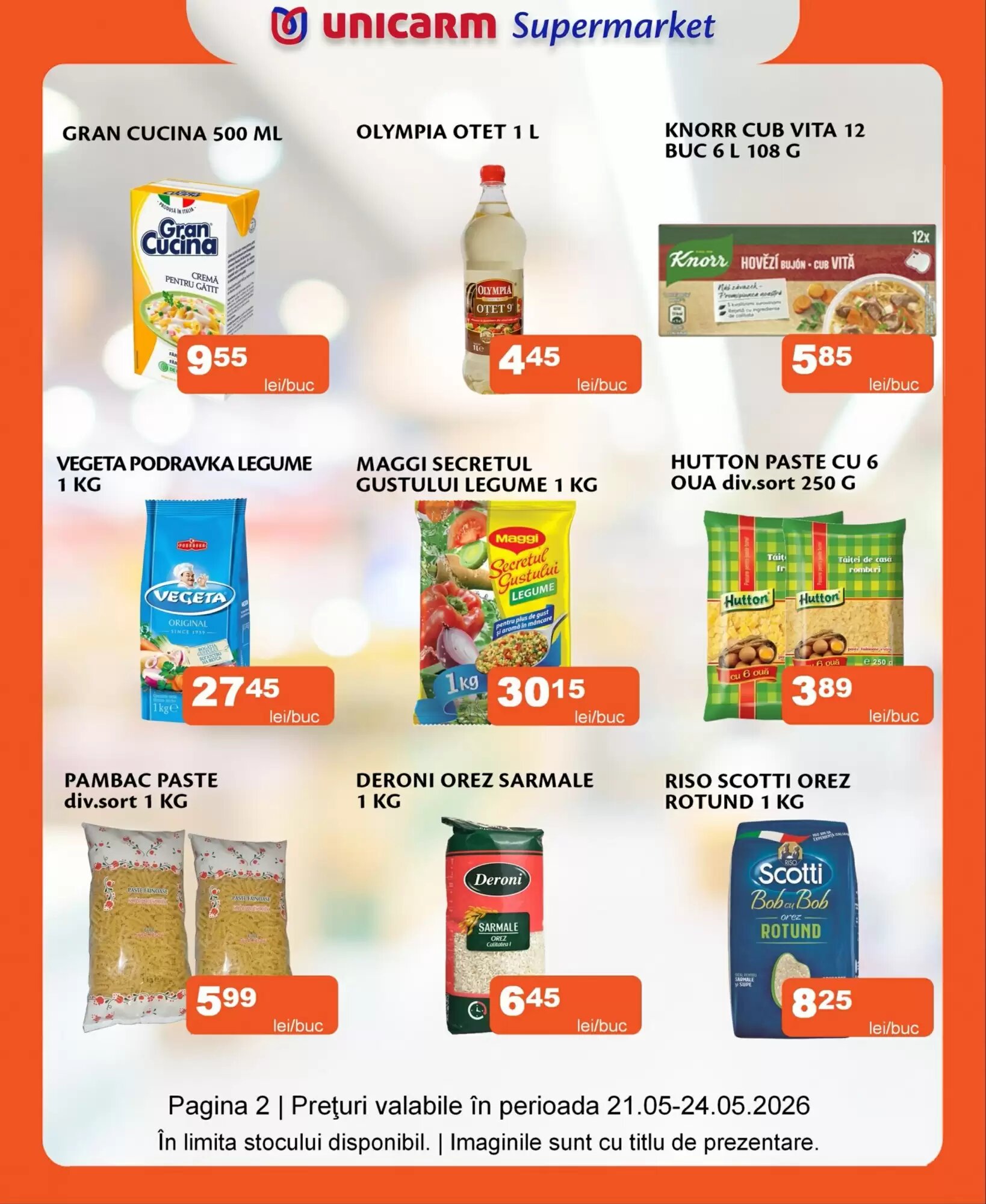 Catalogul cu oferte Unicarm valabil de la 21.05.2026 - Pagina 2.
