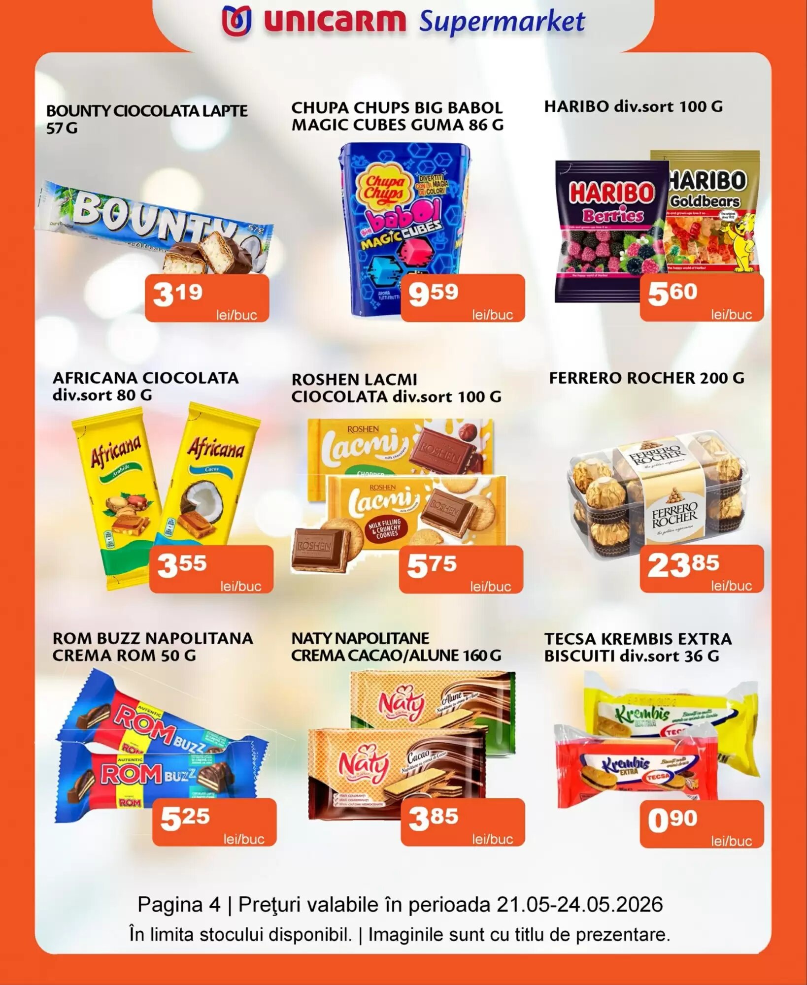 Catalogul cu oferte Unicarm valabil de la 21.05.2026 - Pagina 4.