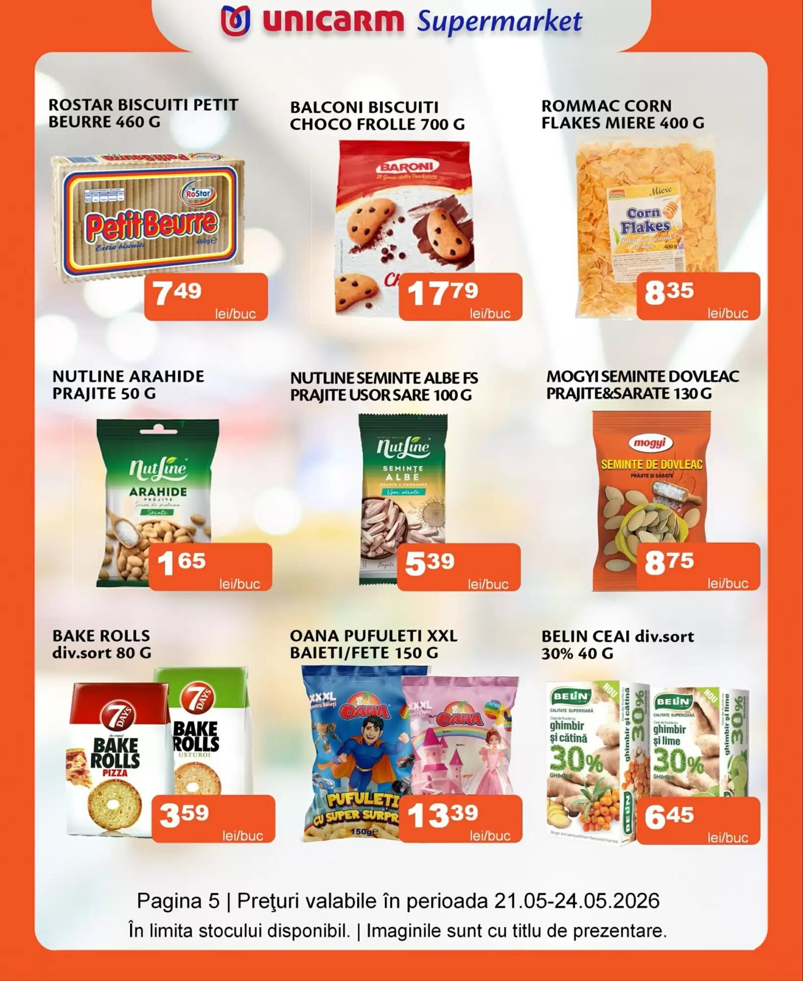 Catalogul cu oferte Unicarm valabil de la 21.05.2026 - Pagina 5.