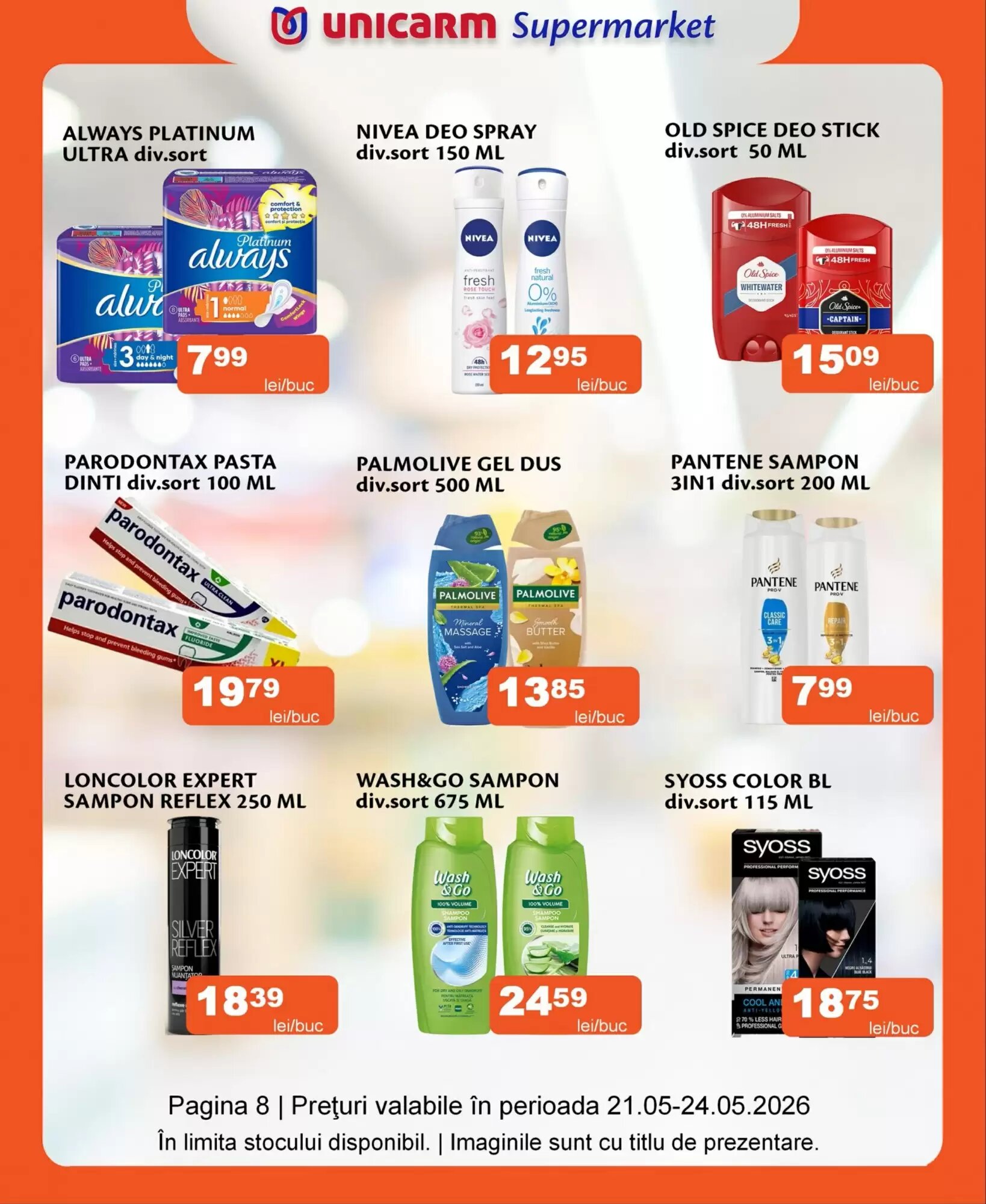 Catalogul cu oferte Unicarm valabil de la 21.05.2026 - Pagina 8.