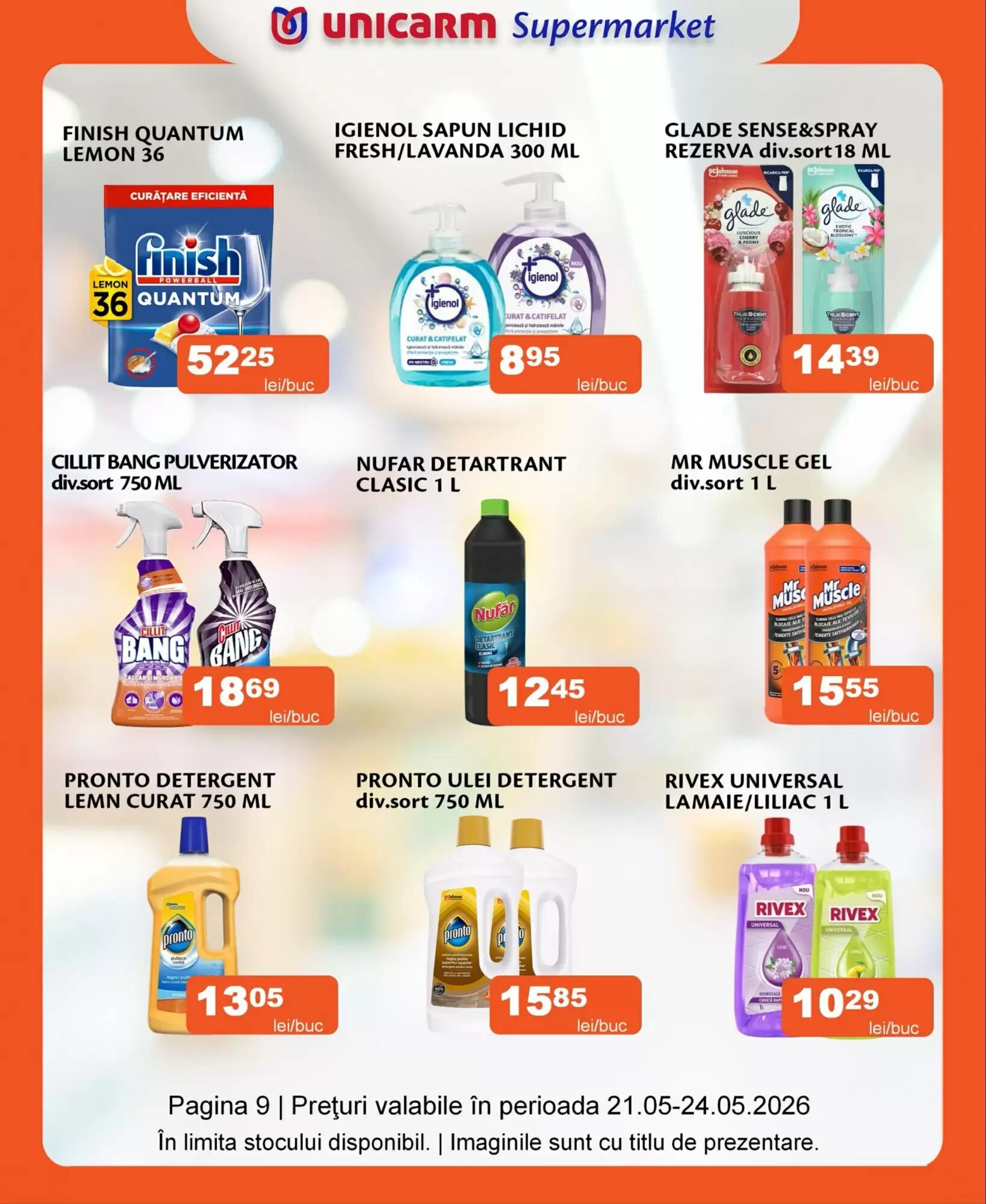 Catalogul cu oferte Unicarm valabil de la 21.05.2026 - Pagina 9.