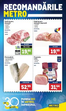 Catalogul cu oferte Metro valabil de la 24.05.2026