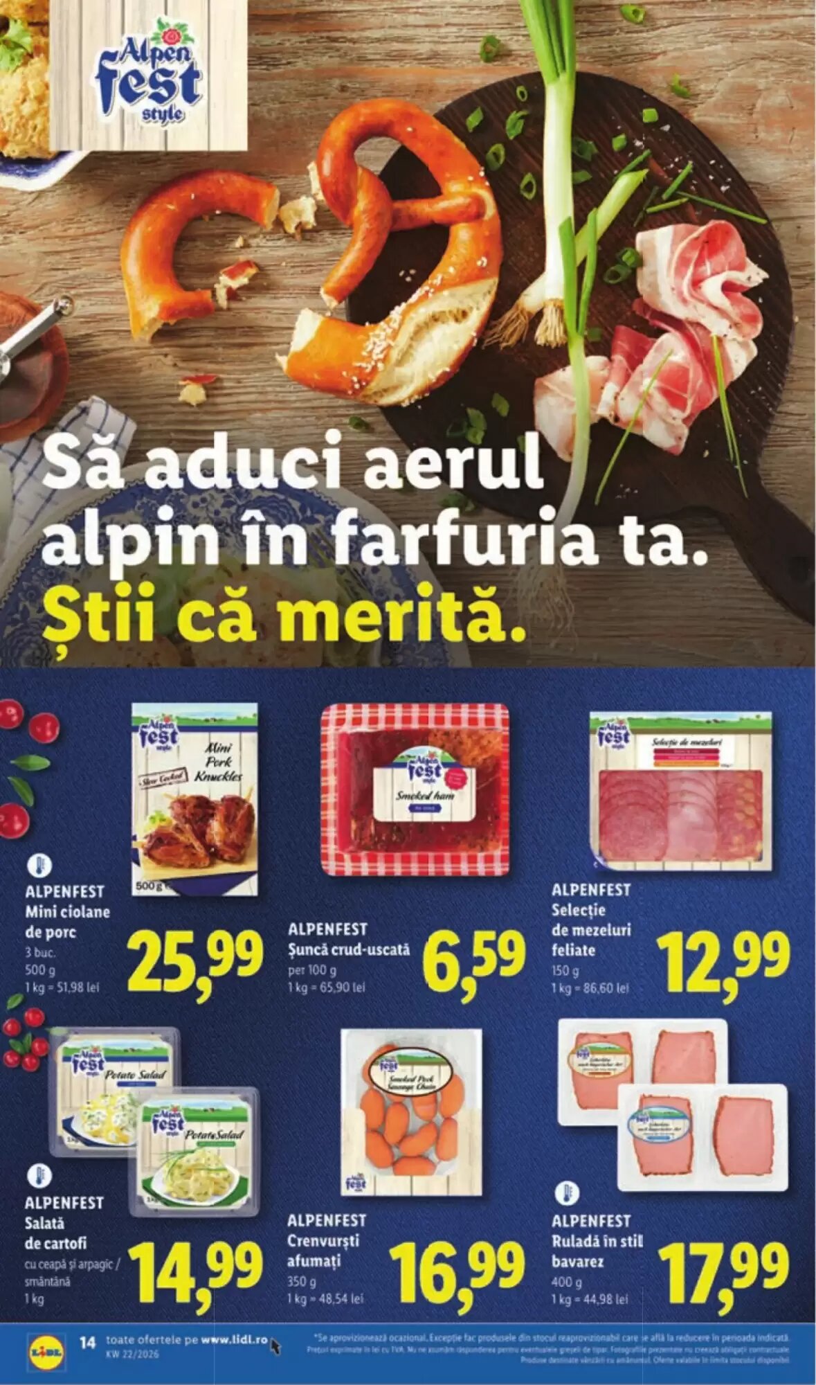 Catalogul cu oferte Lidl valabil de la 25.05.2026 - Pagina 14.