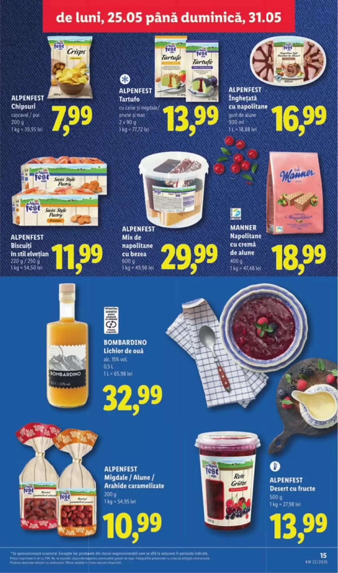Catalogul cu oferte Lidl valabil de la 25.05.2026 - Pagina 15.