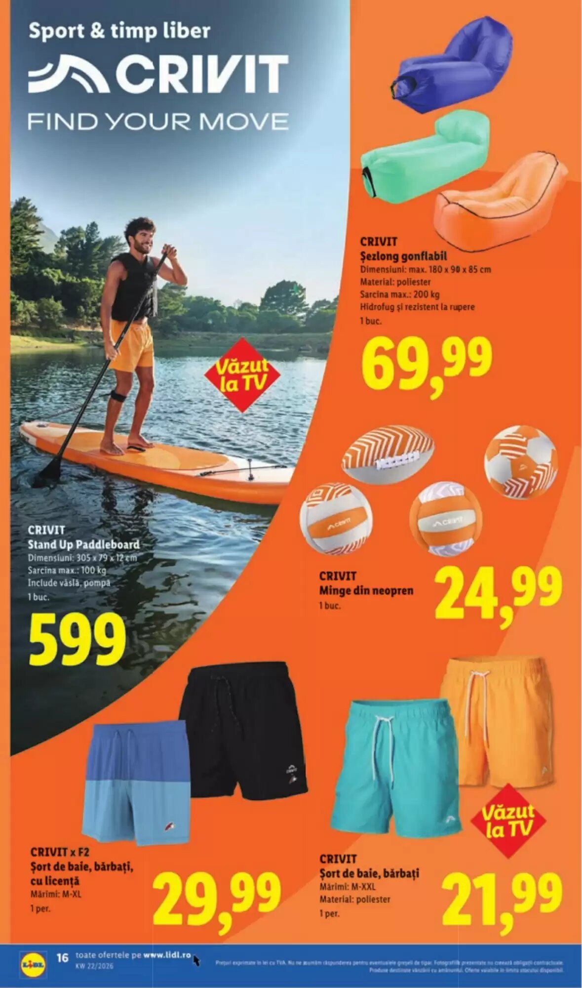 Catalogul cu oferte Lidl valabil de la 25.05.2026 - Pagina 16.