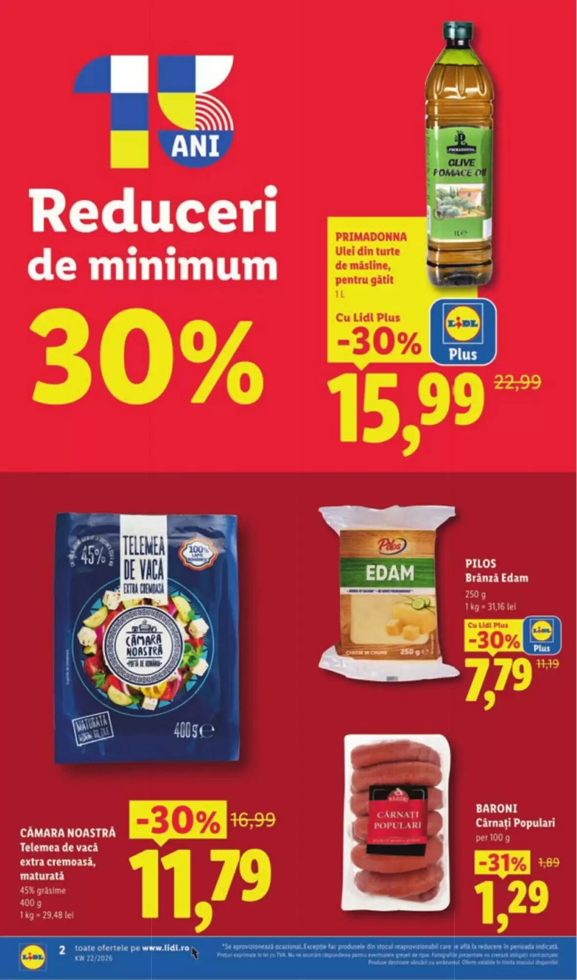 Catalogul cu oferte Lidl valabil de la 25.05.2026 - Pagina 2.