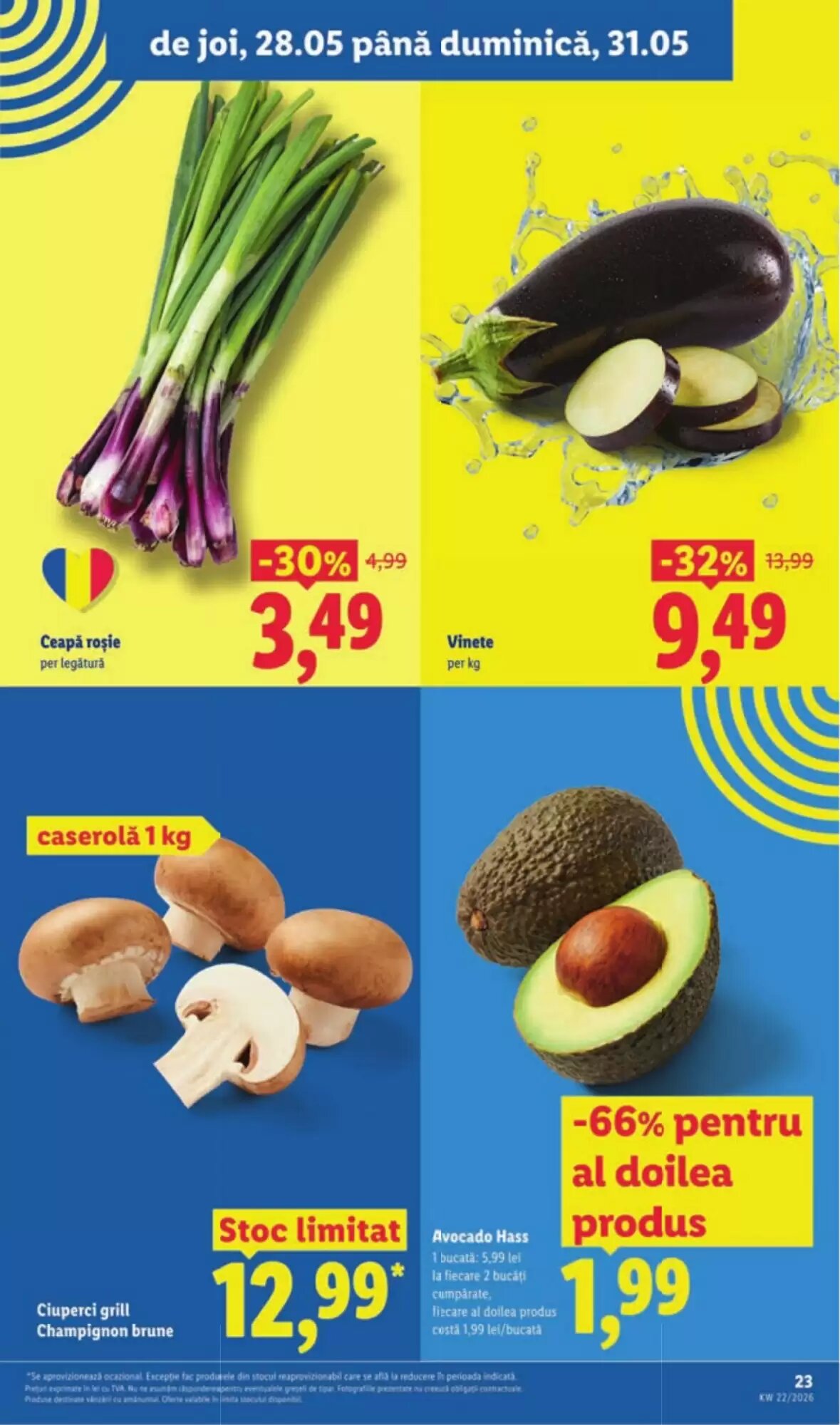 Catalogul cu oferte Lidl valabil de la 25.05.2026 - Pagina 23.