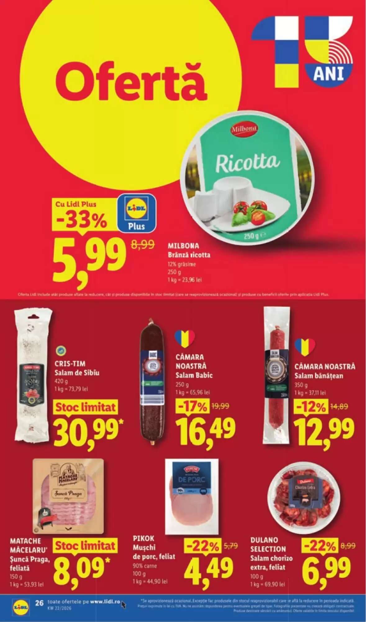 Catalogul cu oferte Lidl valabil de la 25.05.2026 - Pagina 26.