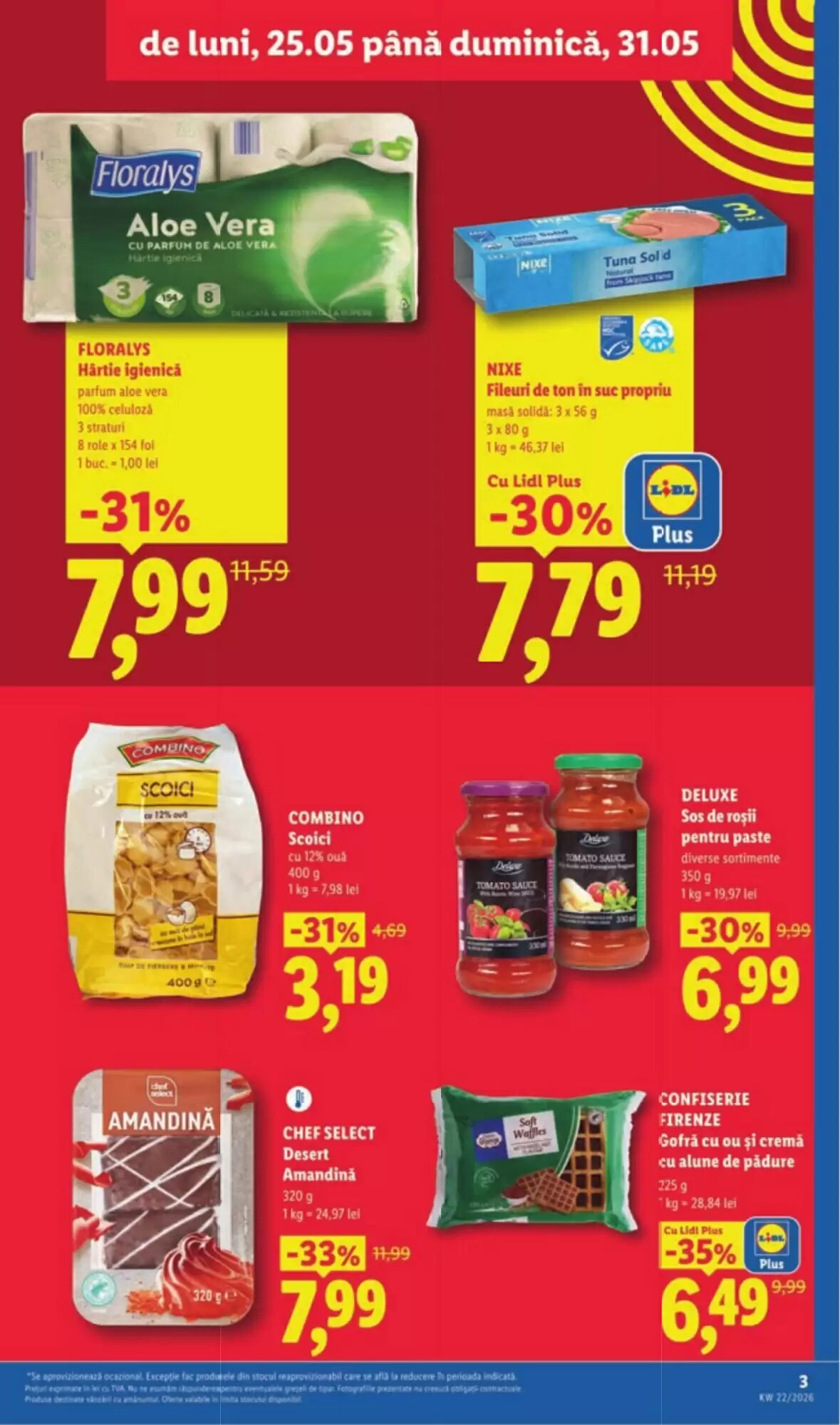 Catalogul cu oferte Lidl valabil de la 25.05.2026 - Pagina 3.