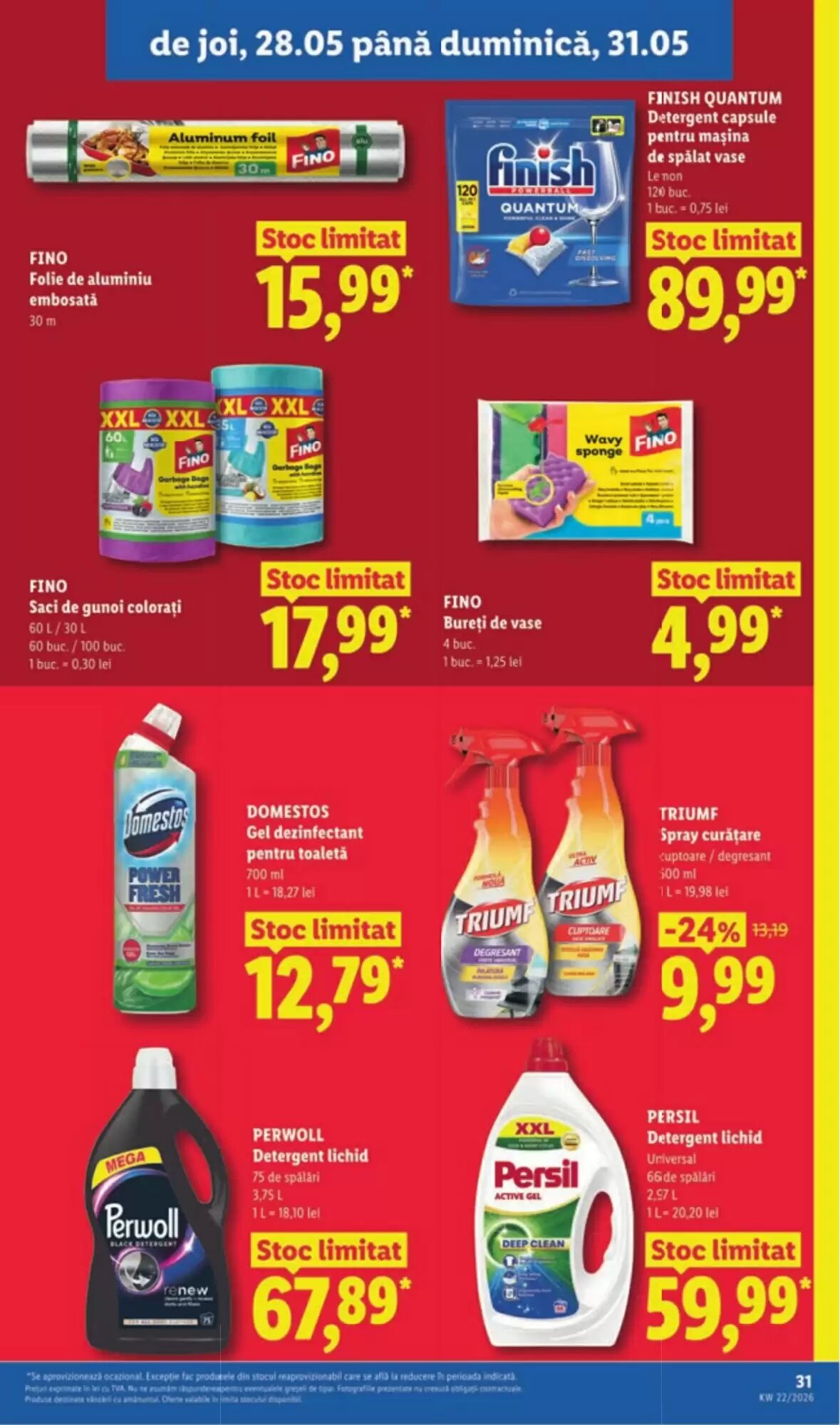 Catalogul cu oferte Lidl valabil de la 25.05.2026 - Pagina 31.