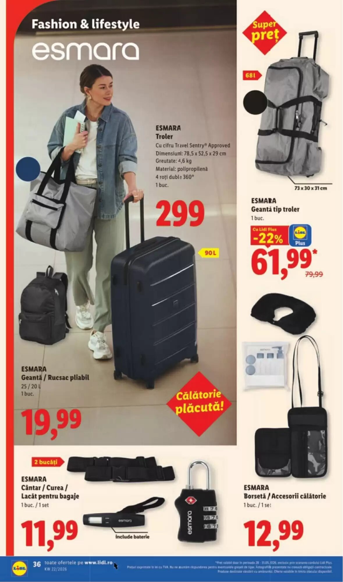 Catalogul cu oferte Lidl valabil de la 25.05.2026 - Pagina 36.
