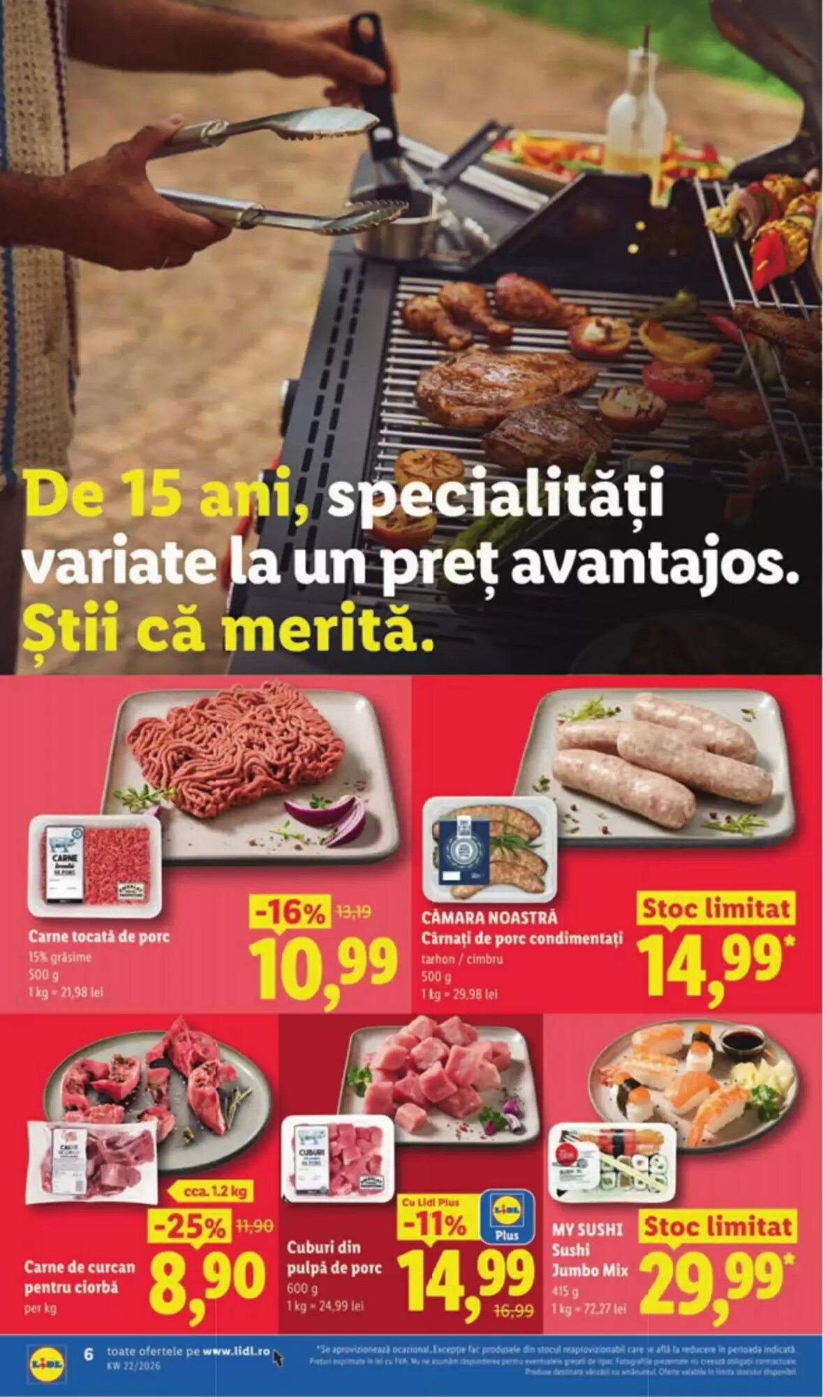 Catalogul cu oferte Lidl valabil de la 25.05.2026 - Pagina 6.