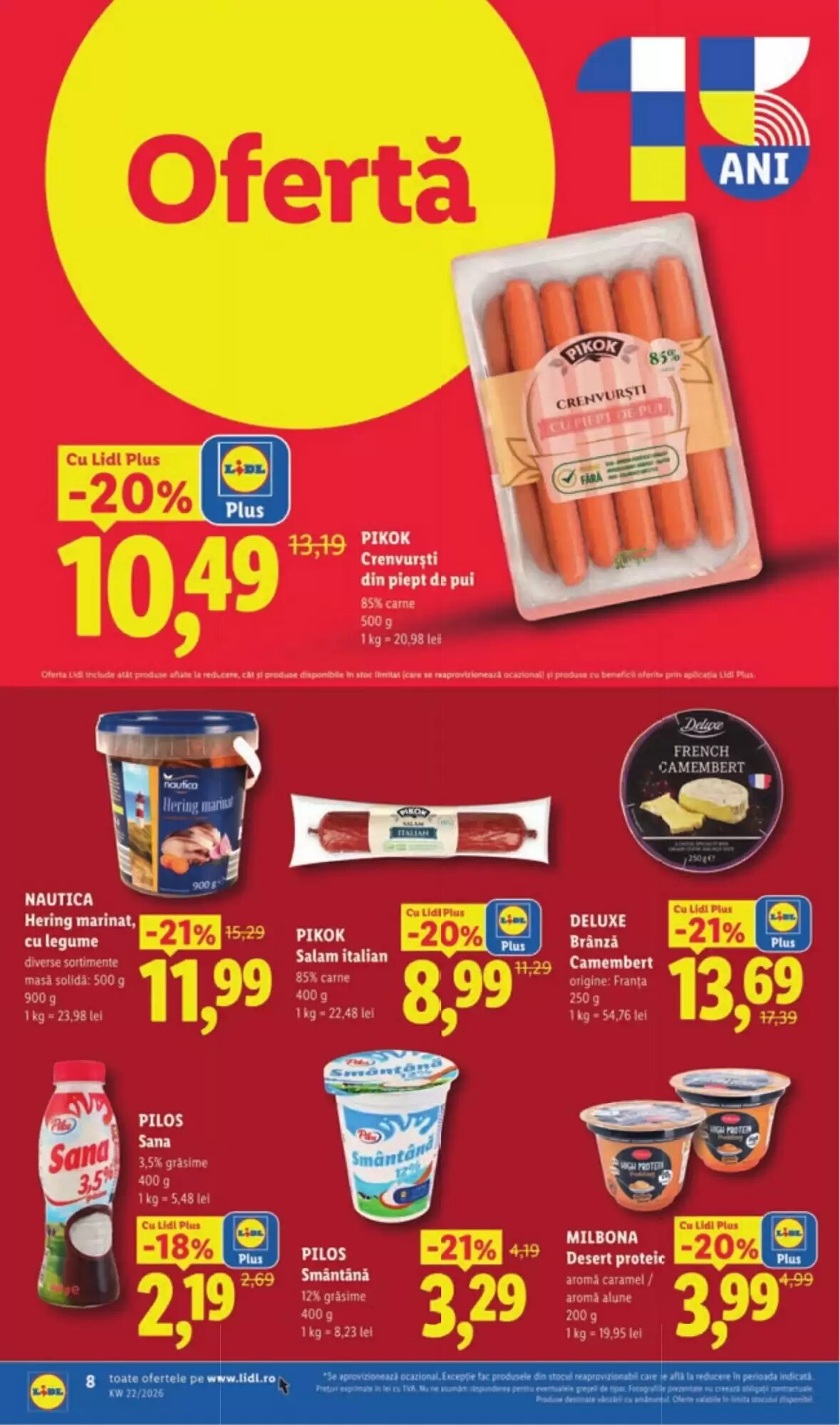 Catalogul cu oferte Lidl valabil de la 25.05.2026 - Pagina 8.