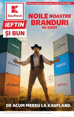 Catalogul cu oferte Kaufland valabil de la 26.05.2026