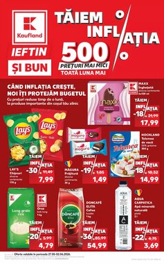 Catalogul cu oferte Kaufland valabil de la 27.05.2026