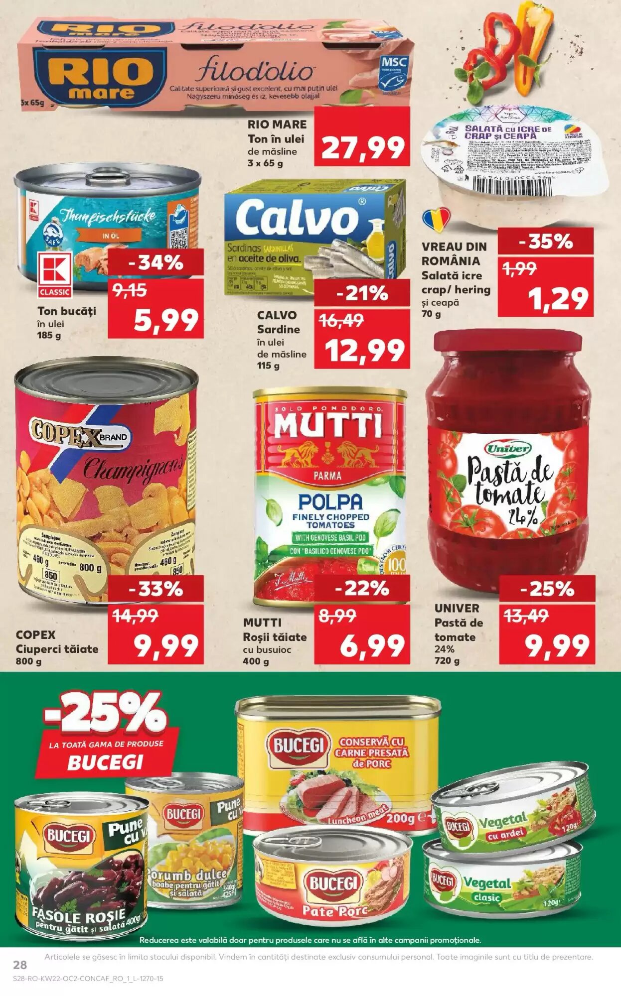 Catalogul cu oferte Kaufland valabil de la 27.05.2026 - Pagina 28.