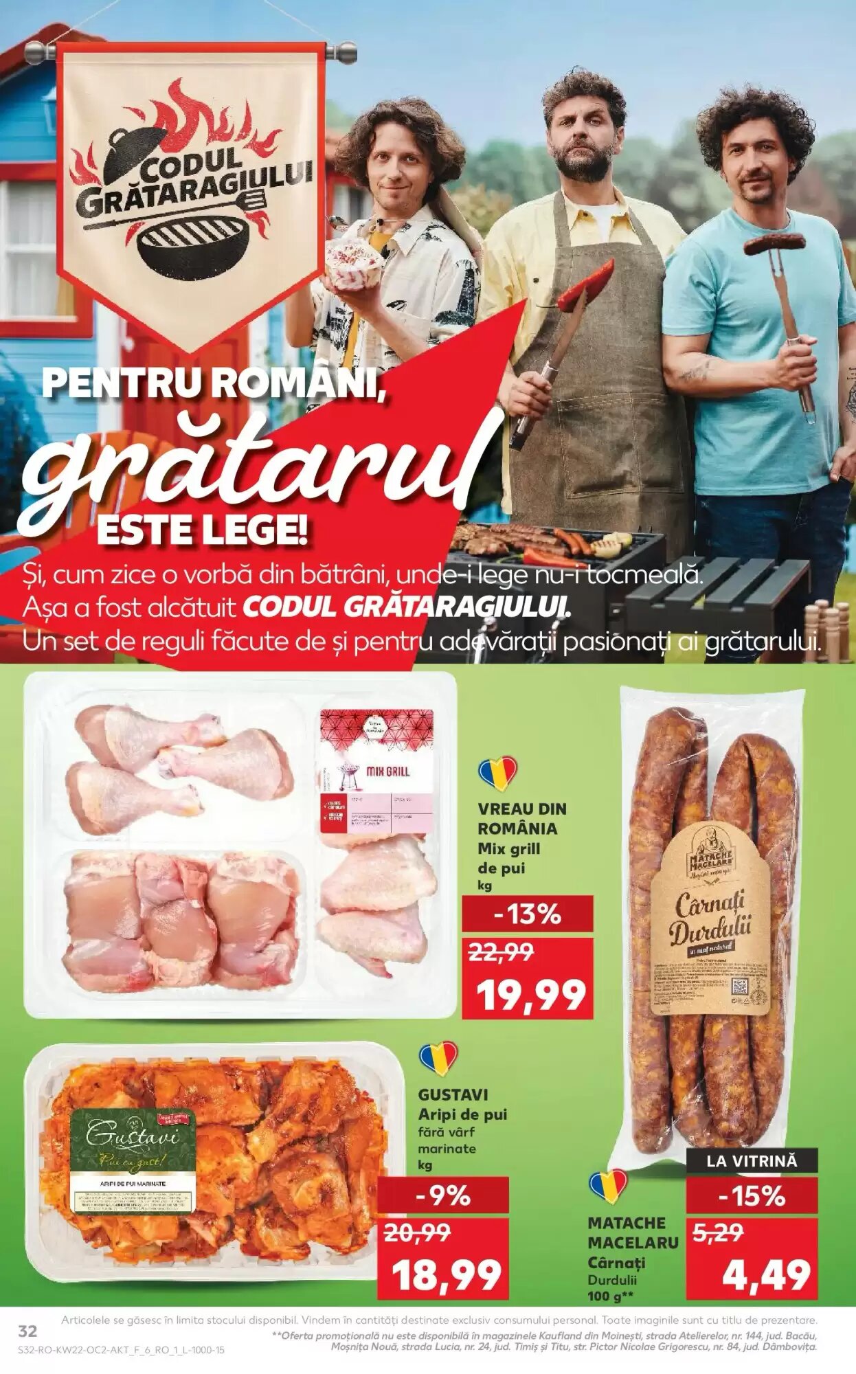 Catalogul cu oferte Kaufland valabil de la 27.05.2026 - Pagina 32.
