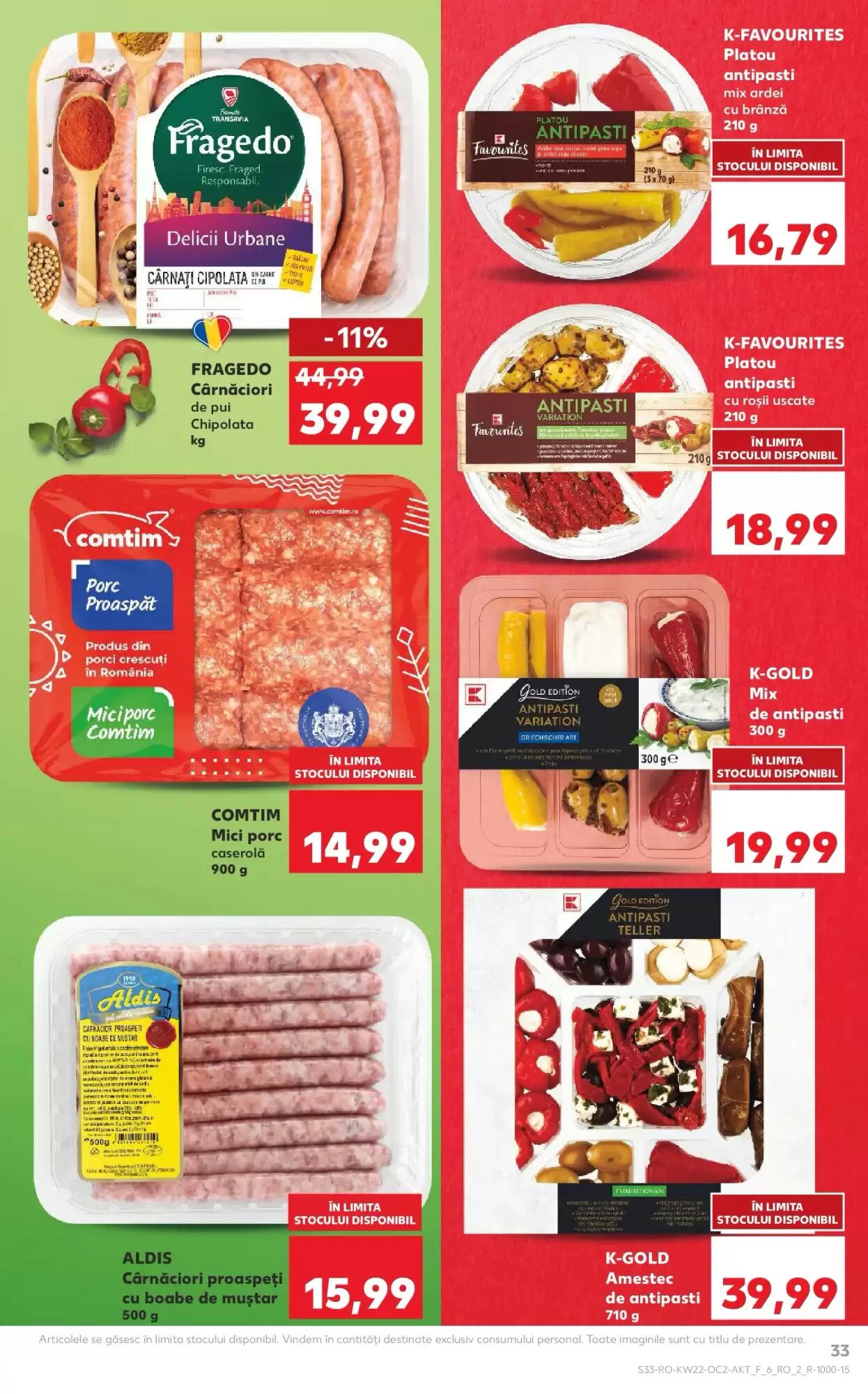 Catalogul cu oferte Kaufland valabil de la 27.05.2026 - Pagina 33.