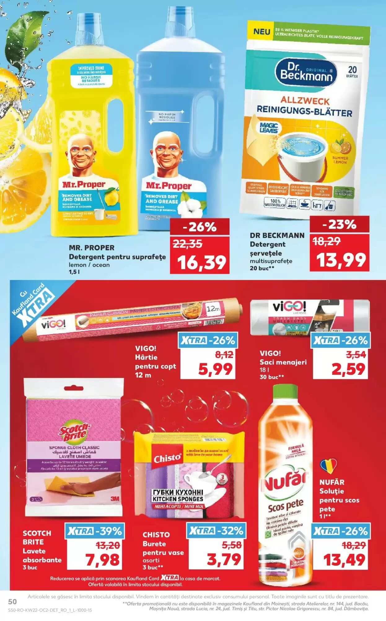 Catalogul cu oferte Kaufland valabil de la 27.05.2026 - Pagina 50.