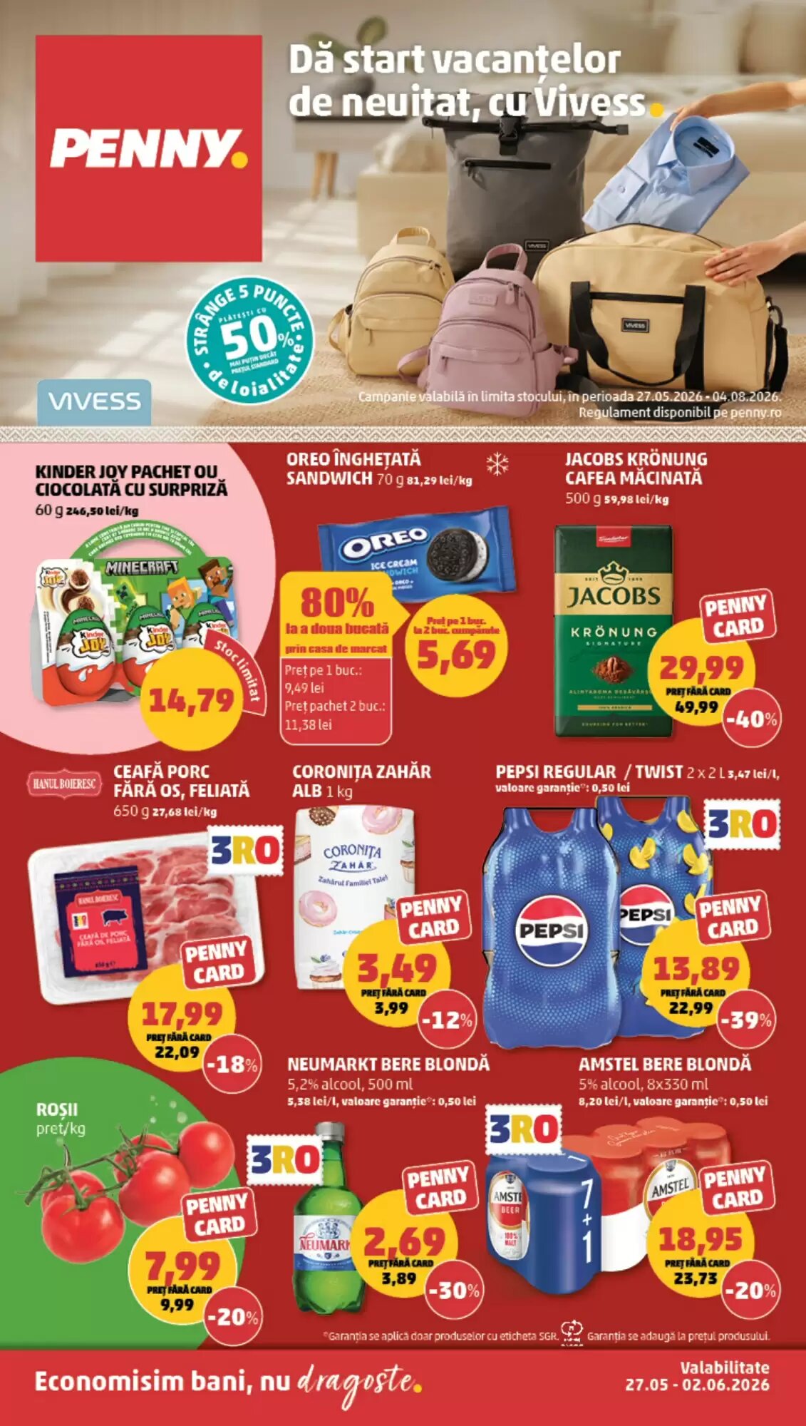 Catalogul cu oferte Penny valabil de la 27.05.2026 - Pagina 1.
