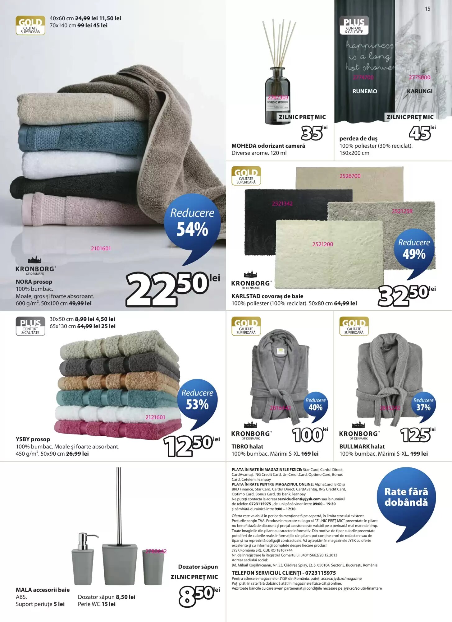 Catalogul cu oferte JYSK valabil de la 27.05.2026 - Pagina 15.