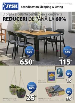 Catalogul cu oferte JYSK valabil de la 27.05.2026