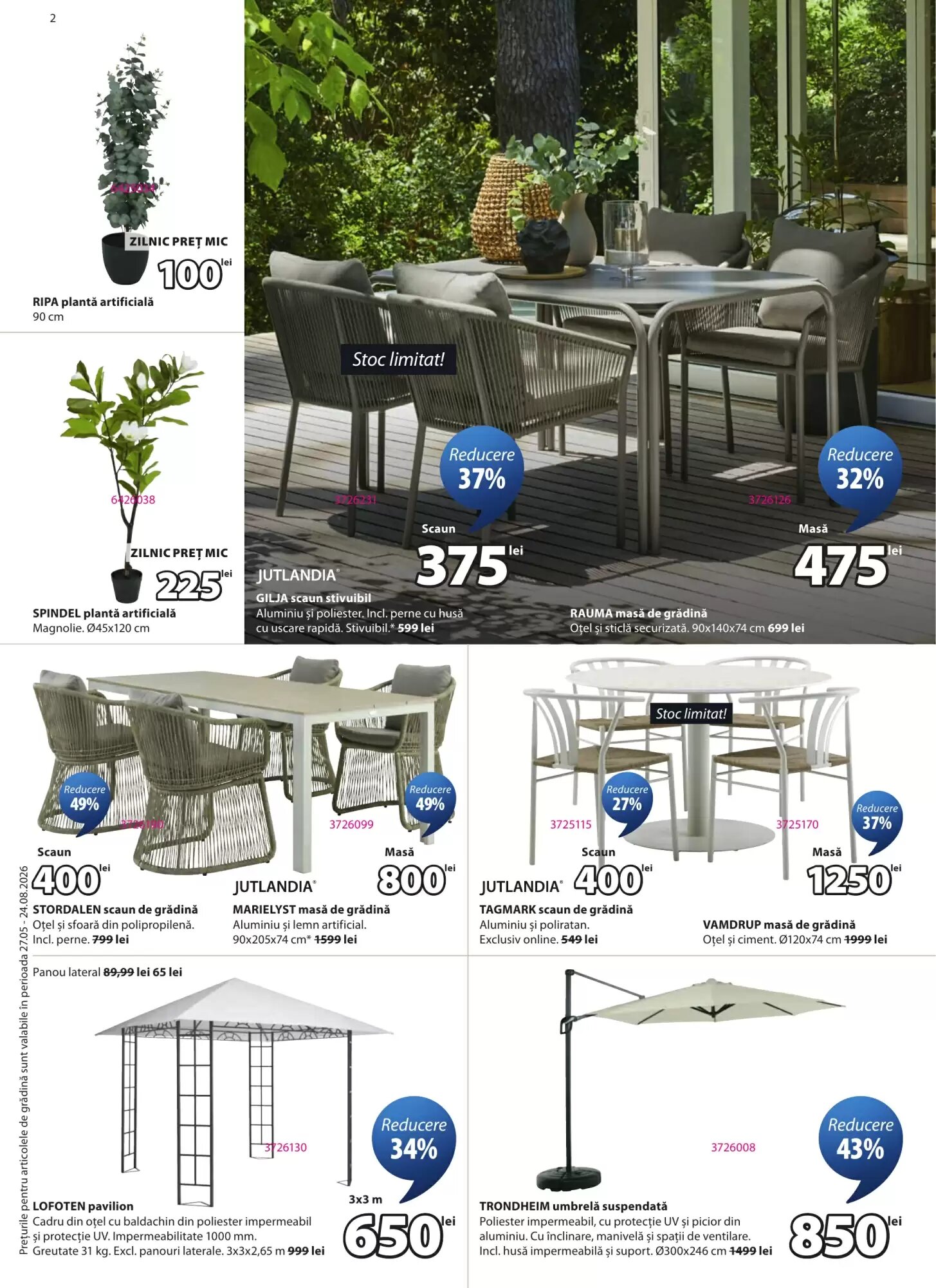 Catalogul cu oferte JYSK valabil de la 27.05.2026 - Pagina 2.