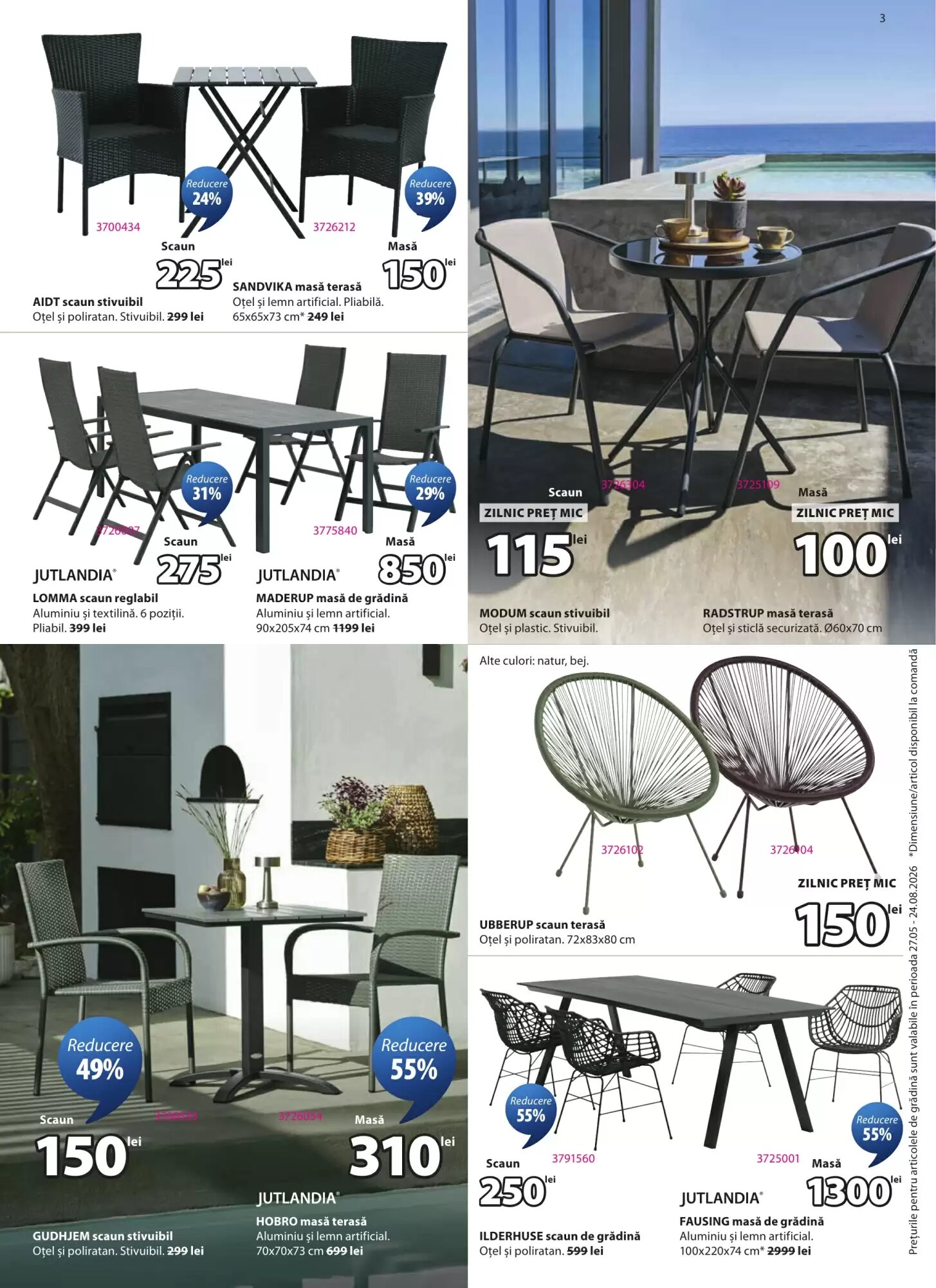 Catalogul cu oferte JYSK valabil de la 27.05.2026 - Pagina 3.