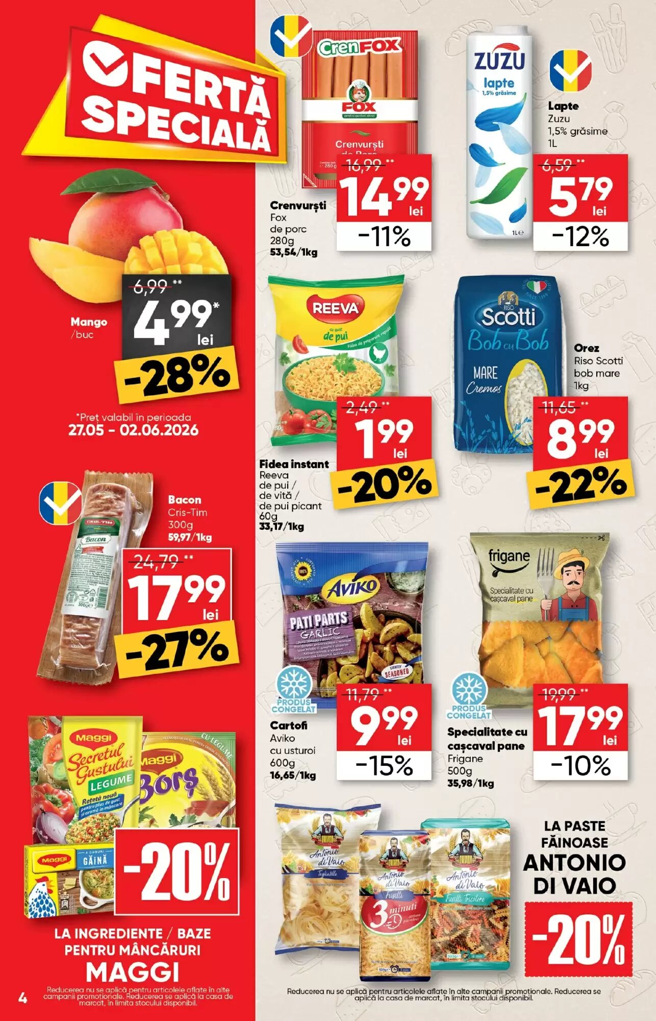 Catalogul cu oferte PROFI valabil de la 27.05.2026 - Pagina 4.