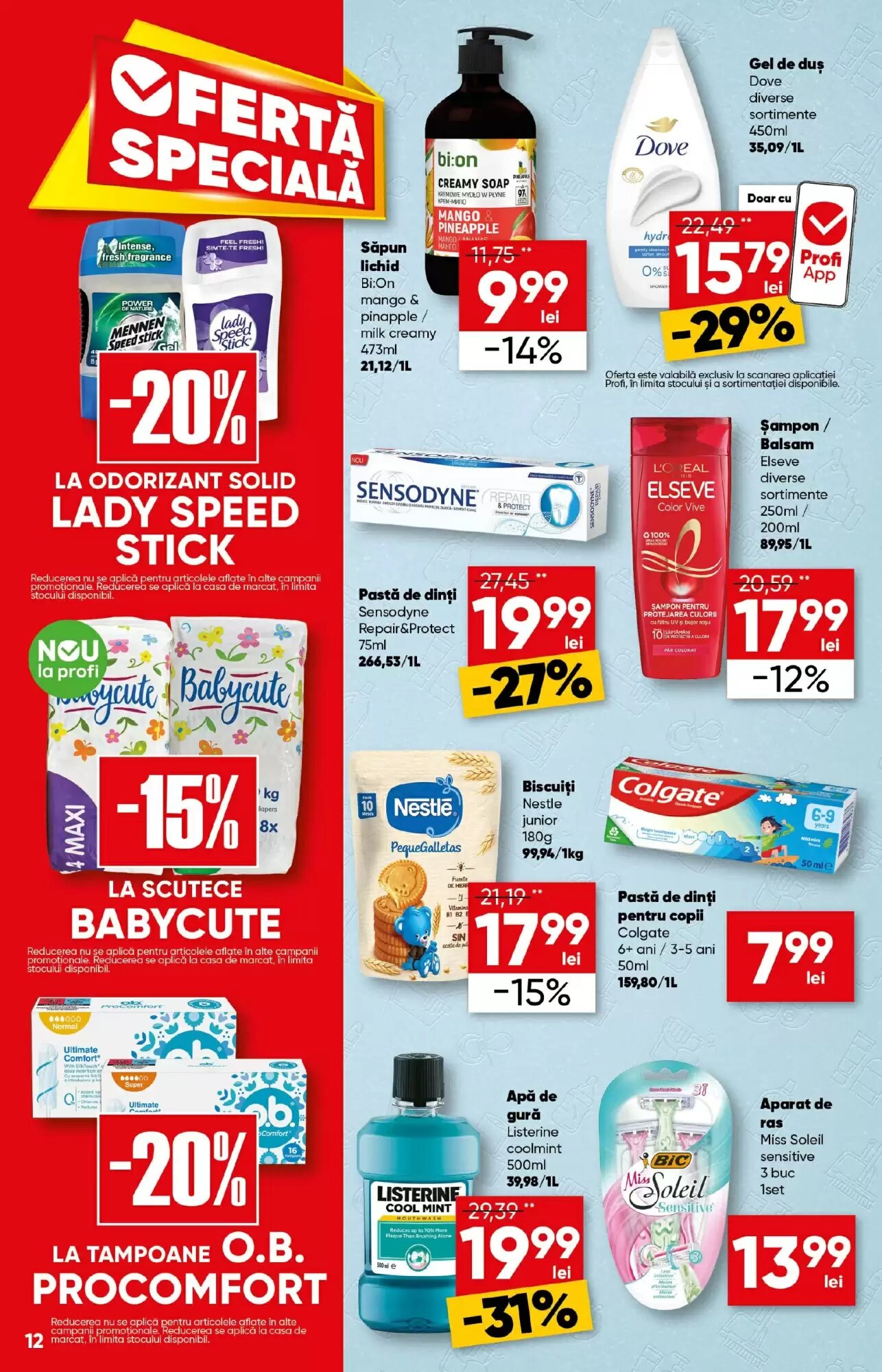 Catalogul cu oferte PROFI valabil de la 27.05.2026 - Pagina 12.