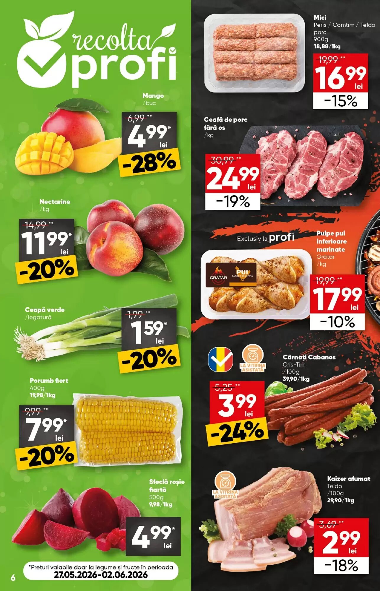 Catalogul cu oferte PROFI valabil de la 27.05.2026 - Pagina 6.