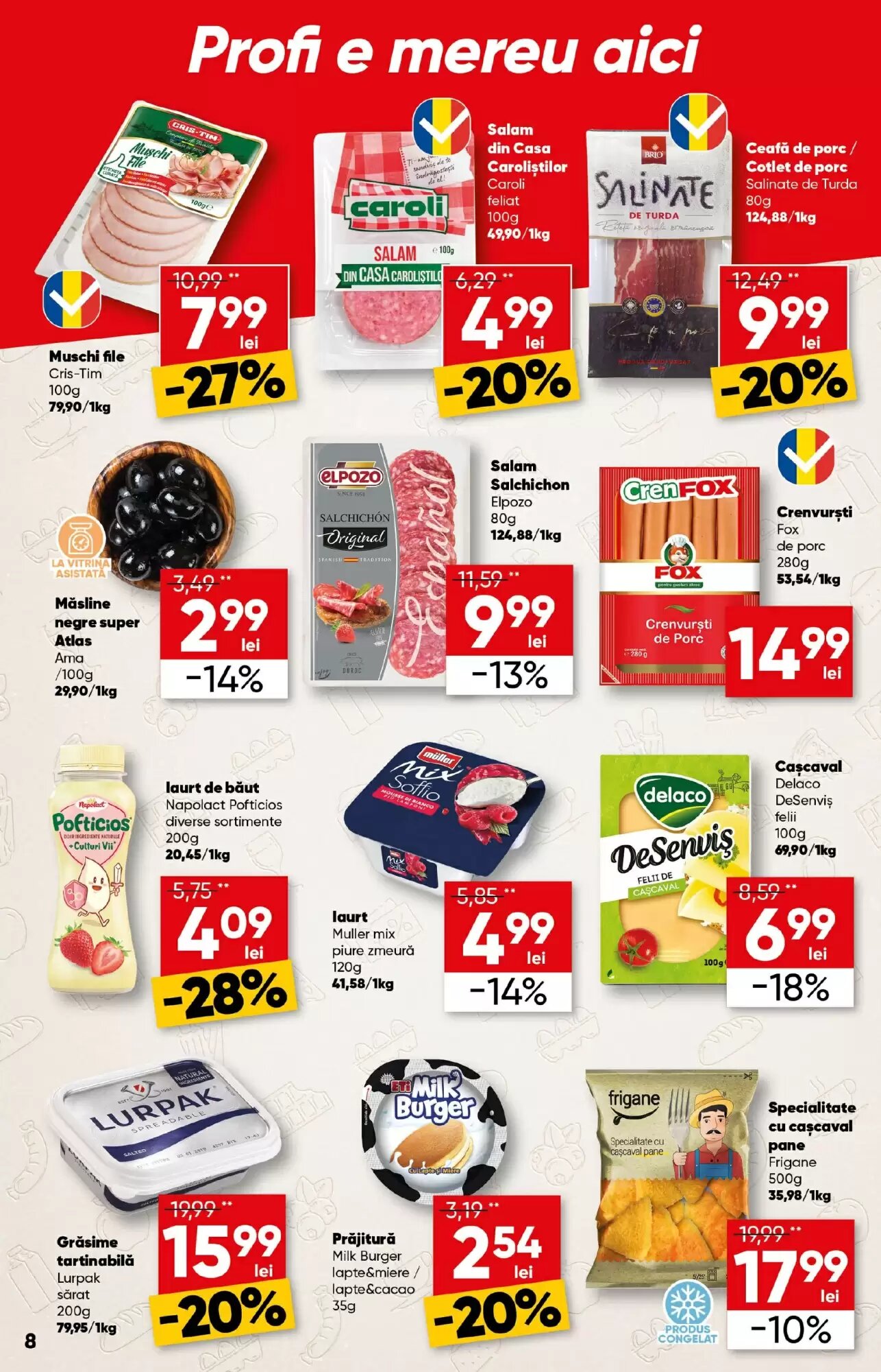 Catalogul cu oferte PROFI valabil de la 27.05.2026 - Pagina 8.