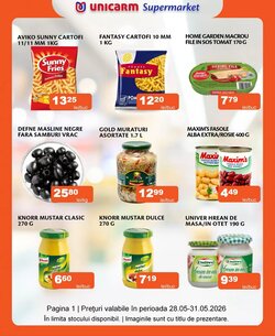 Catalogul cu oferte Unicarm valabil de la 28.05.2026