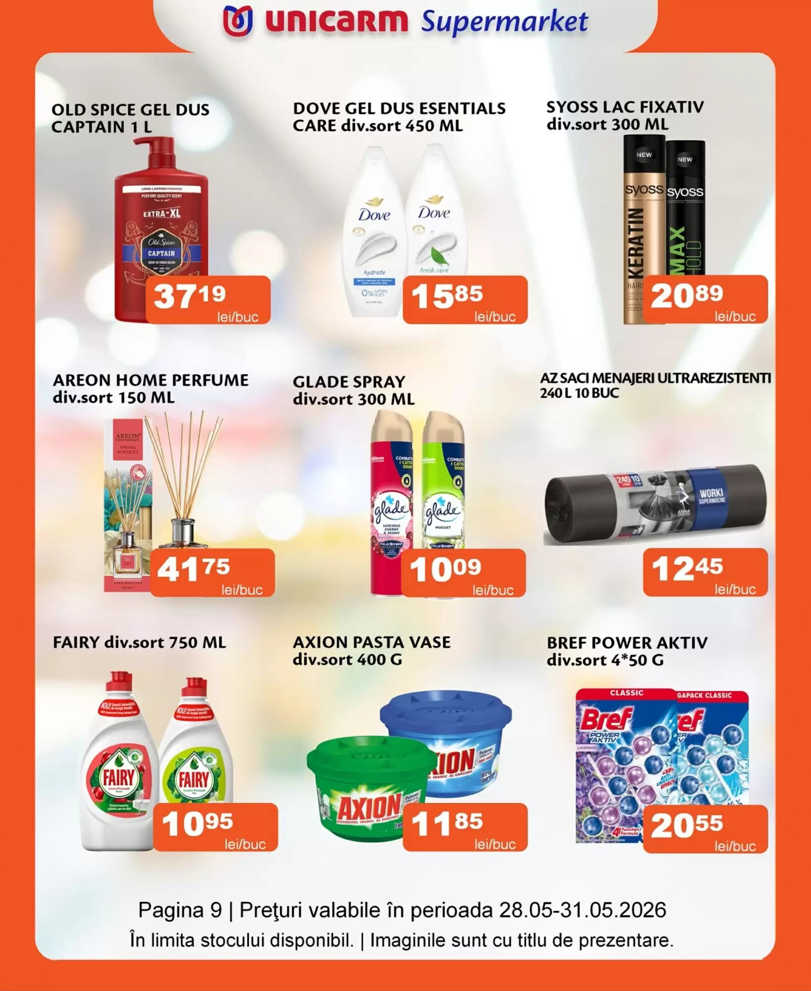 Catalogul cu oferte Unicarm valabil de la 28.05.2026 - Pagina 9.