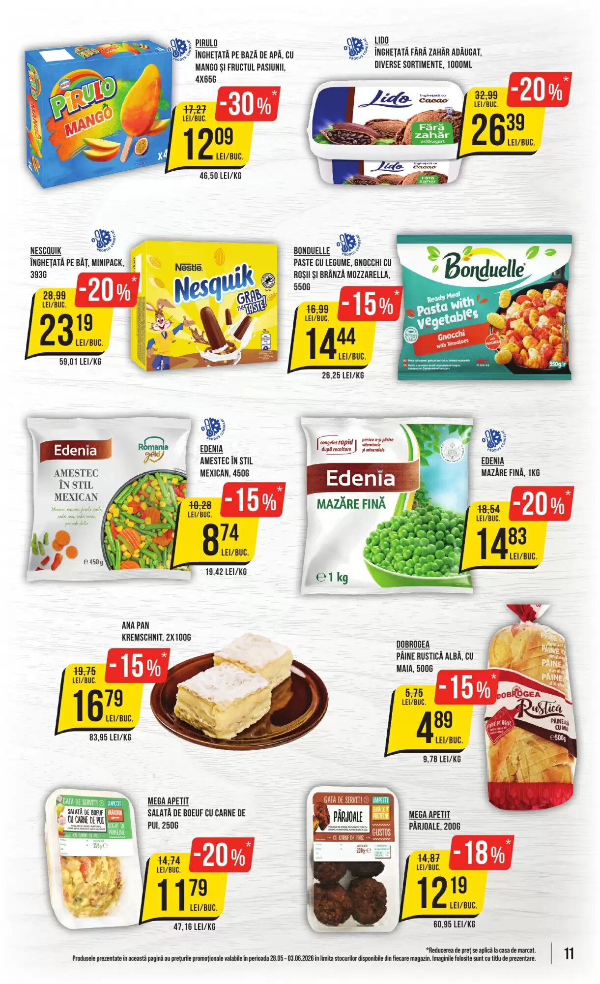 Catalogul cu oferte Mega Image valabil de la 28.05.2026 - Pagina 11.