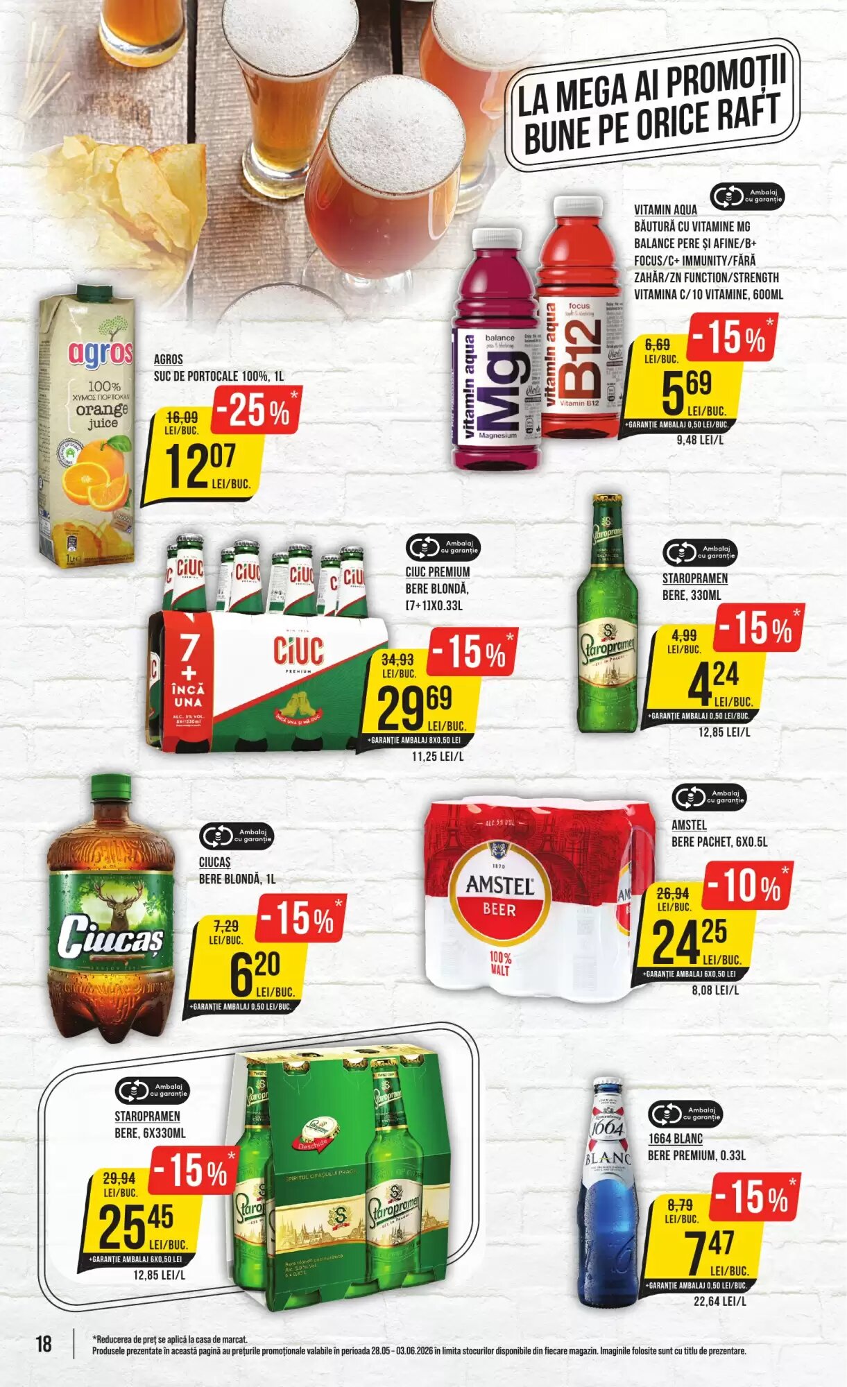 Catalogul cu oferte Mega Image valabil de la 28.05.2026 - Pagina 18.