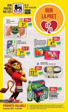 Catalogul cu oferte Mega Image valabil de la 28.05.2026