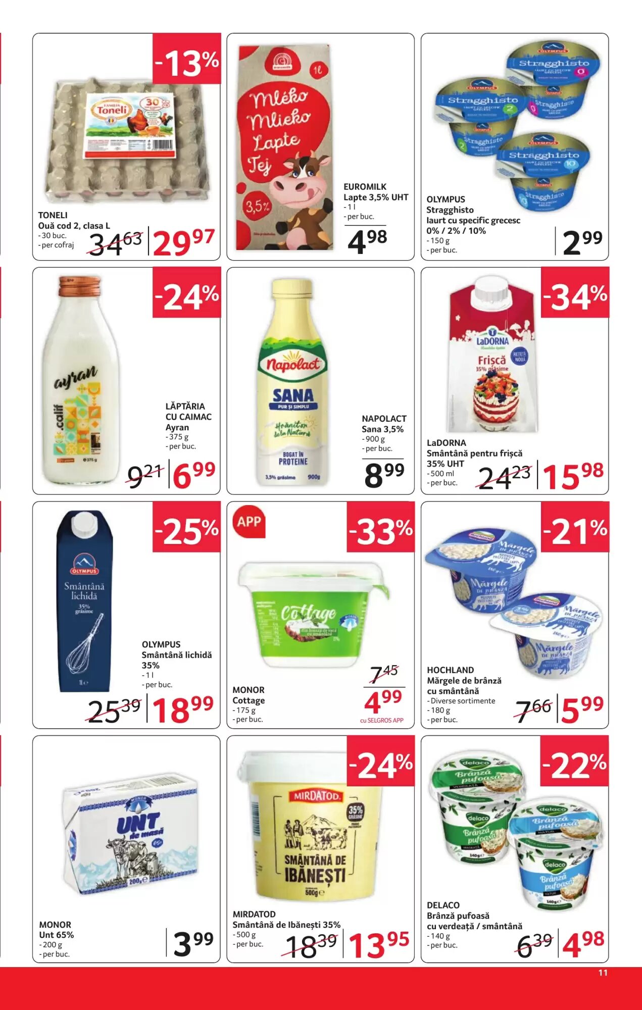 Catalogul cu oferte Selgros valabil de la 29.05.2026 - Pagina 11.