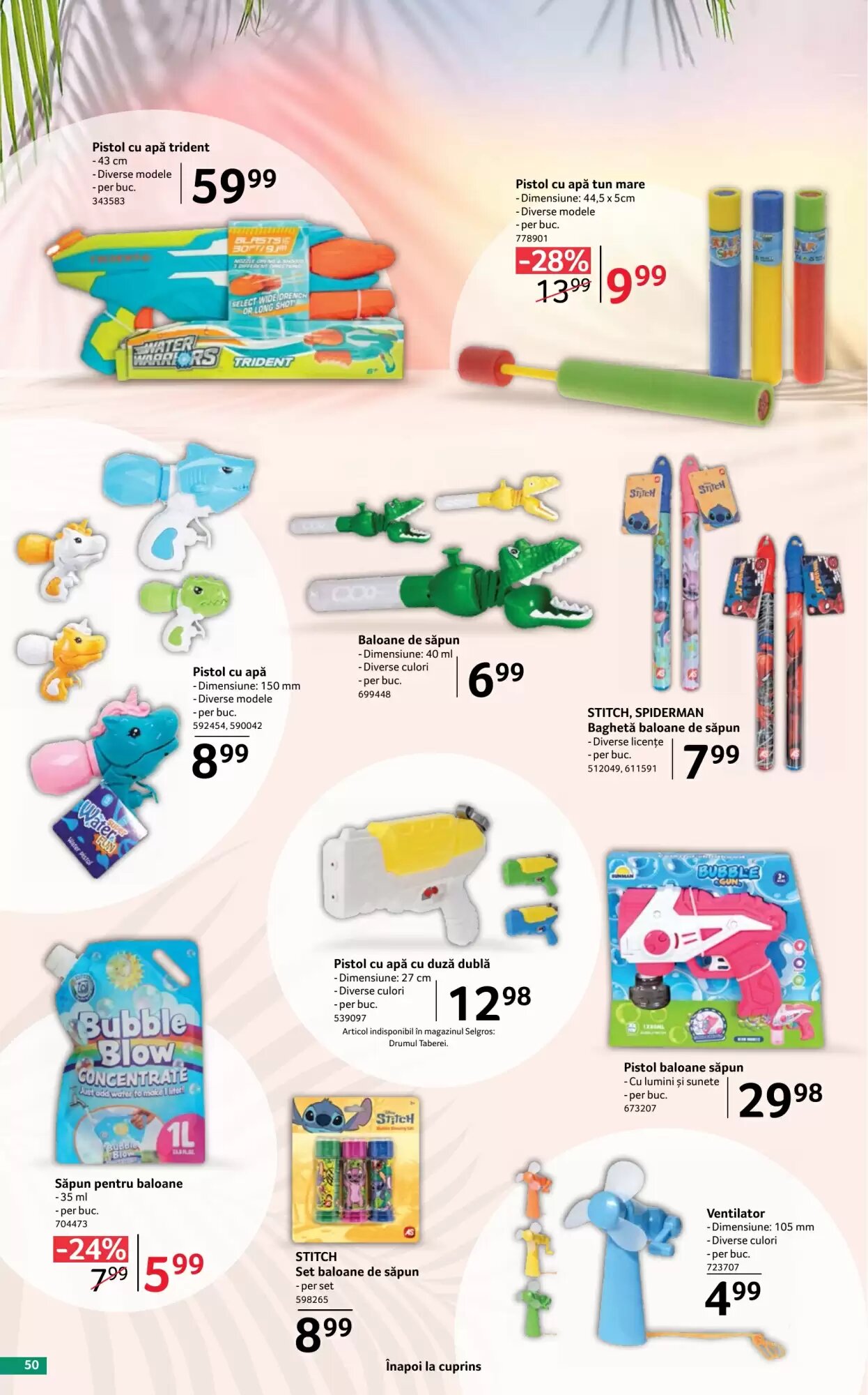 Catalogul cu oferte Selgros valabil de la 29.05.2026 - Pagina 50.