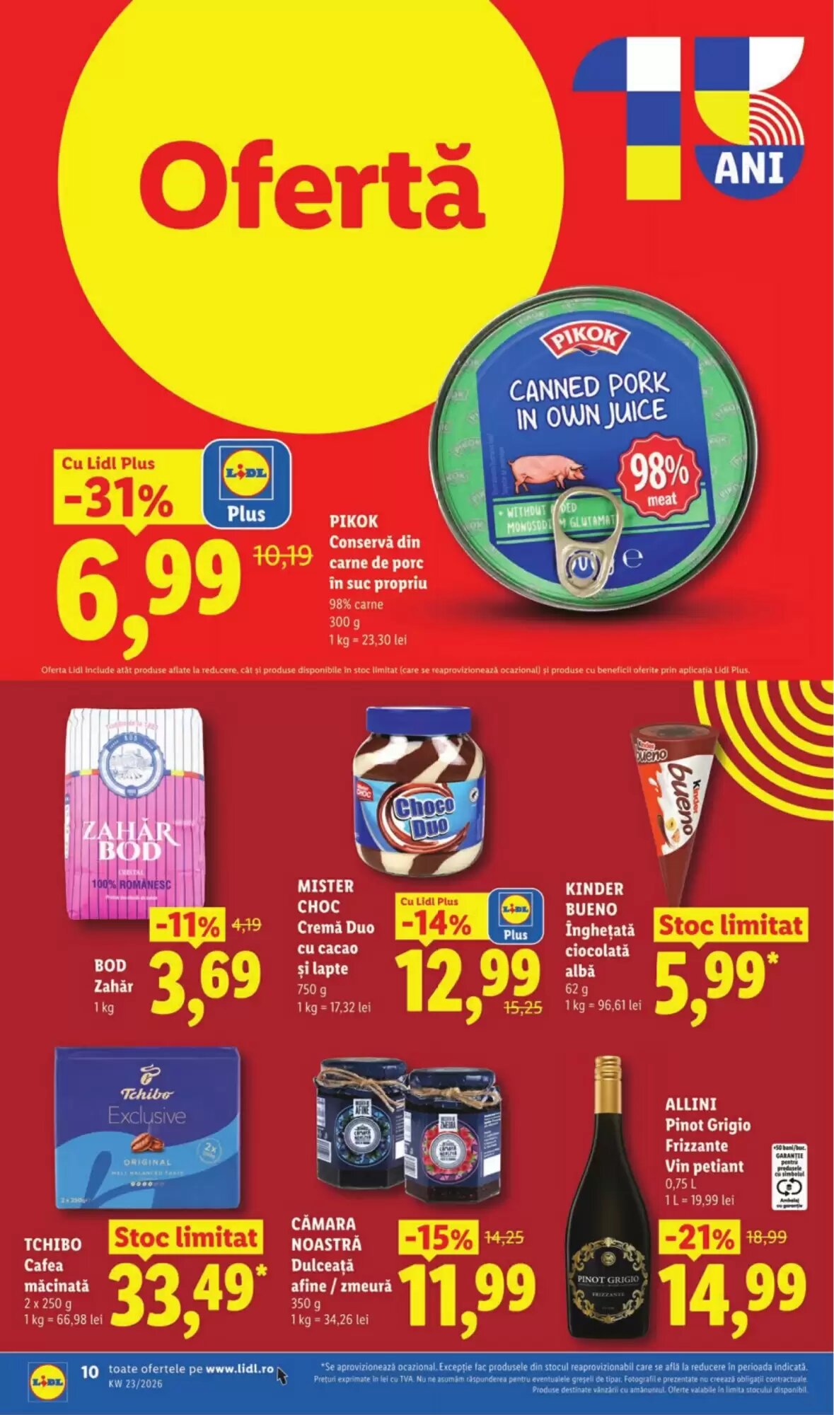Catalogul cu oferte Lidl valabil de la 01.06.2026 - Pagina 10.