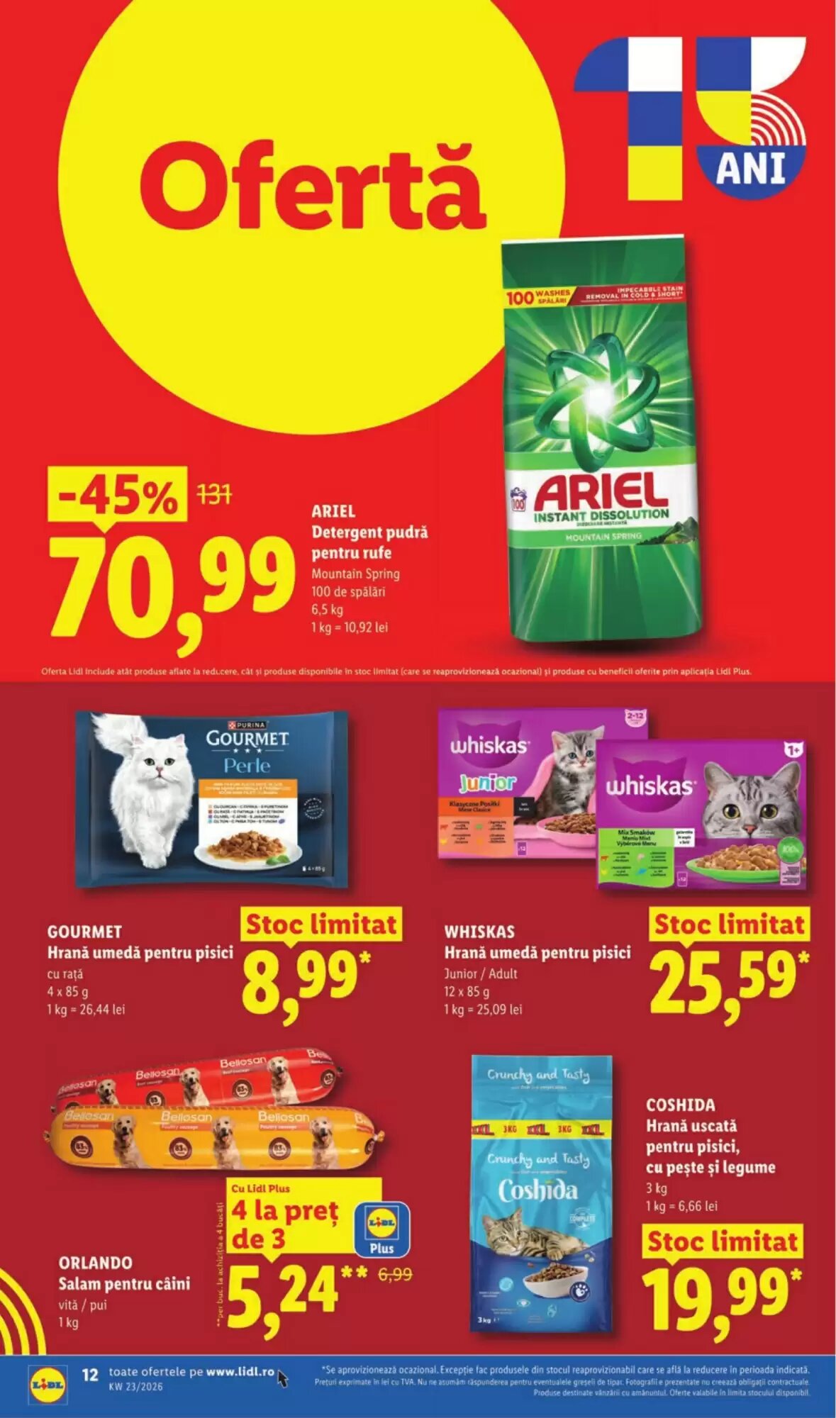 Catalogul cu oferte Lidl valabil de la 01.06.2026 - Pagina 12.