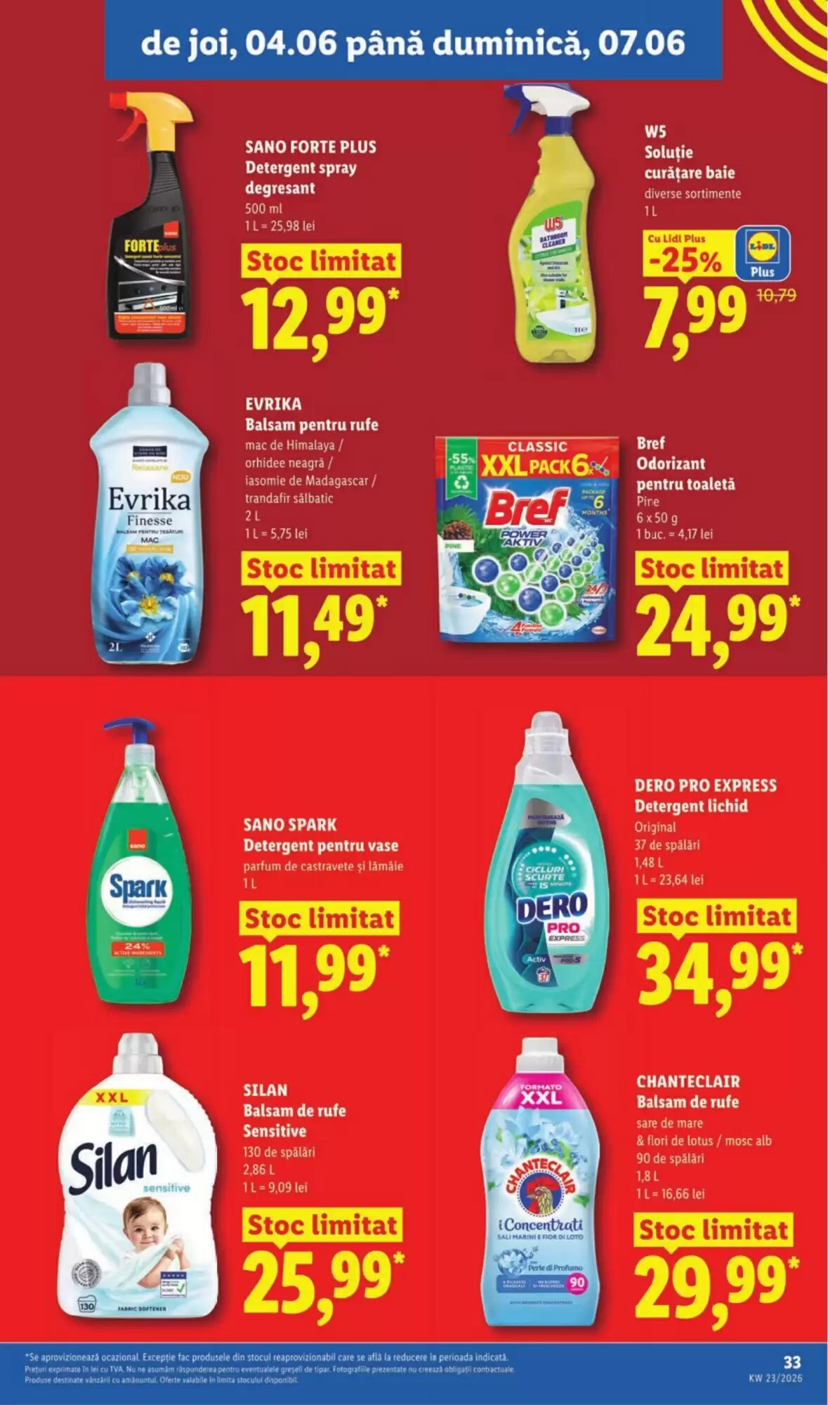 Catalogul cu oferte Lidl valabil de la 01.06.2026 - Pagina 33.