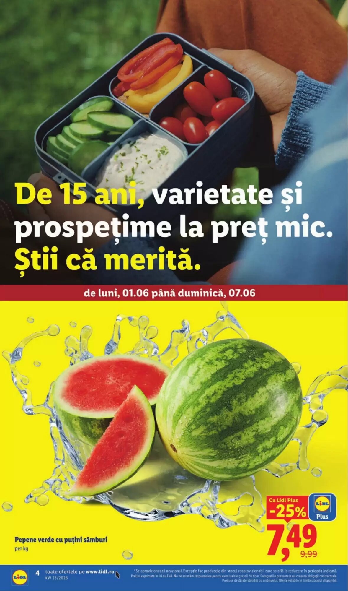 Catalogul cu oferte Lidl valabil de la 01.06.2026 - Pagina 4.