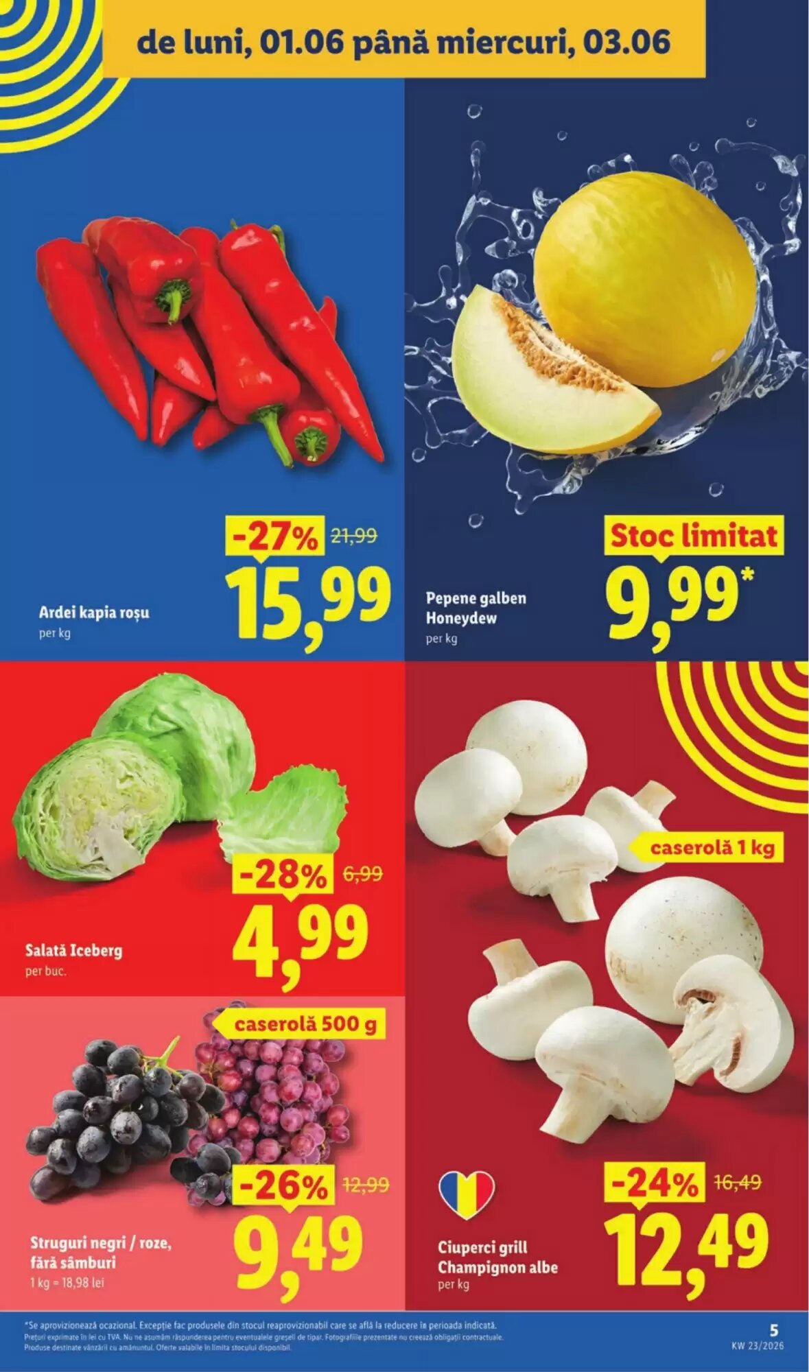 Catalogul cu oferte Lidl valabil de la 01.06.2026 - Pagina 5.