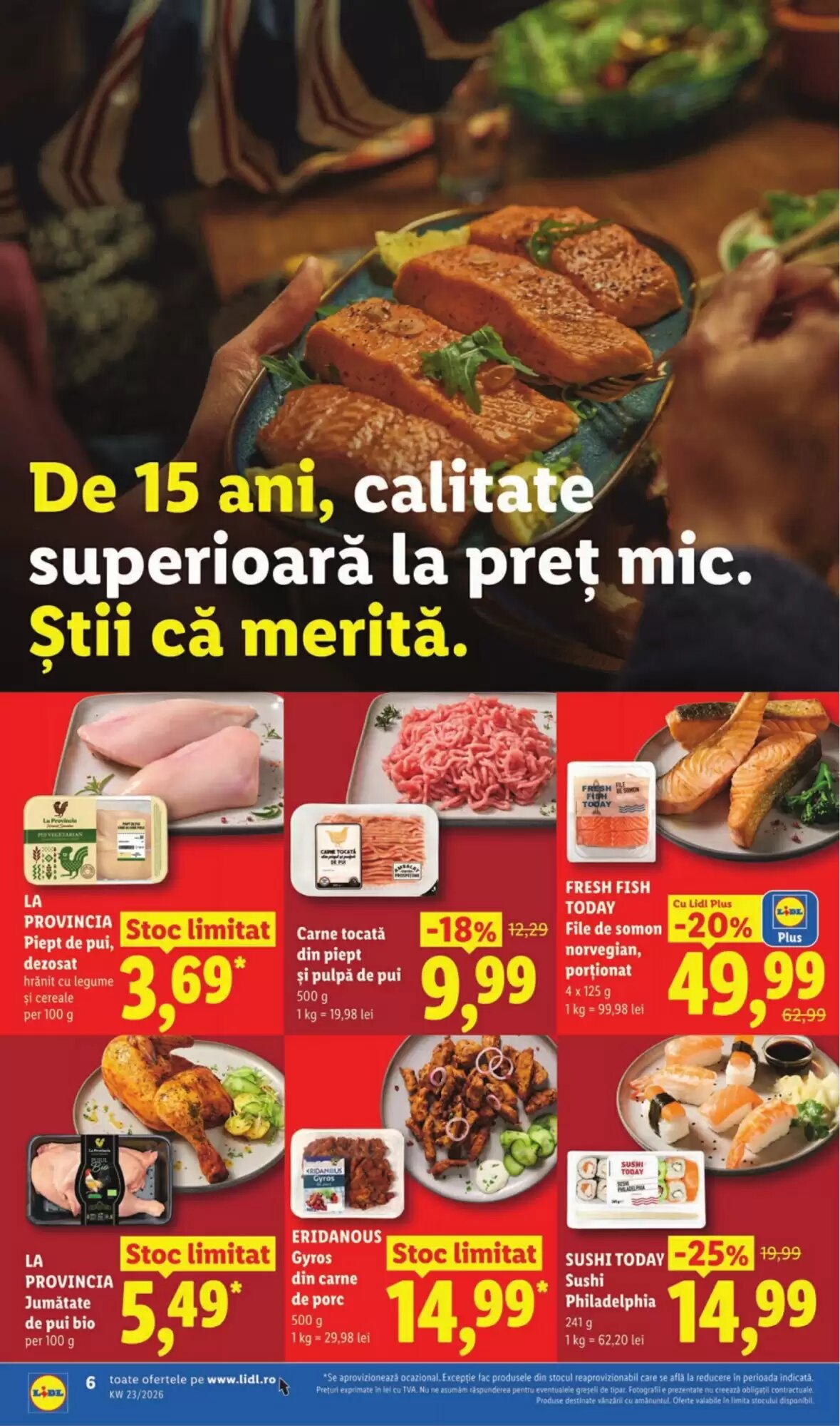 Catalogul cu oferte Lidl valabil de la 01.06.2026 - Pagina 6.