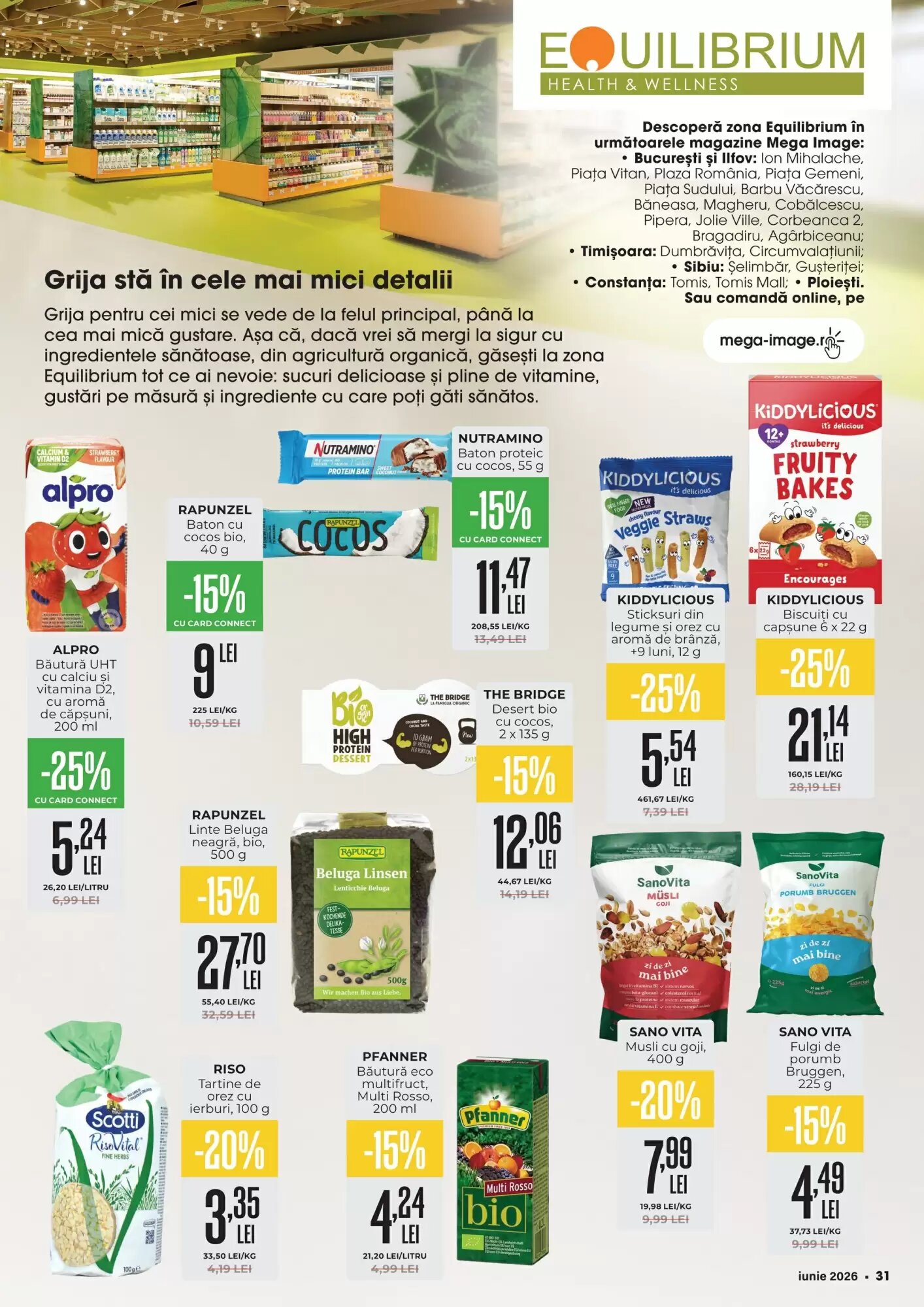 Catalogul cu oferte Mega Image valabil de la 01.06.2026 - Pagina 31.