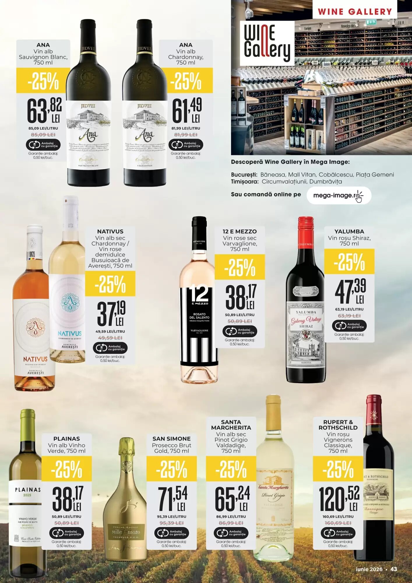 Catalogul cu oferte Mega Image valabil de la 01.06.2026 - Pagina 43.