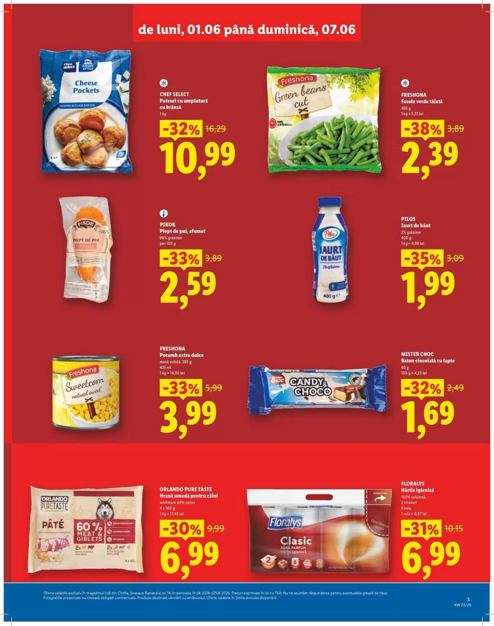 Catalogul cu oferte Lidl valabil de la 01.06.2026 - Pagina 3.