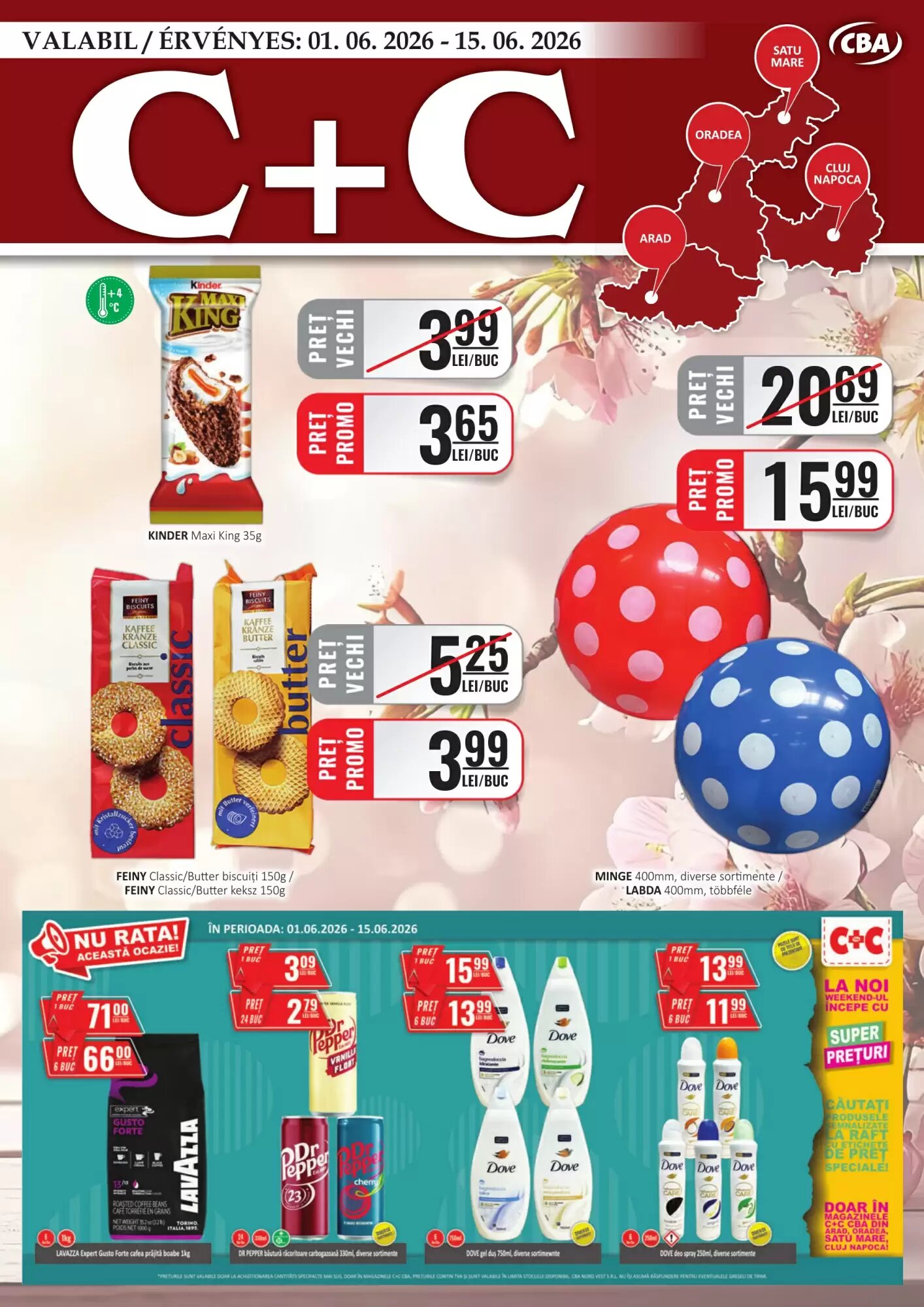 Catalogul cu oferte CBA valabil de la 01.06.2026 - Pagina 1.
