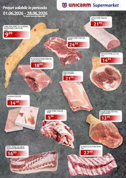 Catalogul cu oferte Unicarm valabil de la 01.06.2026